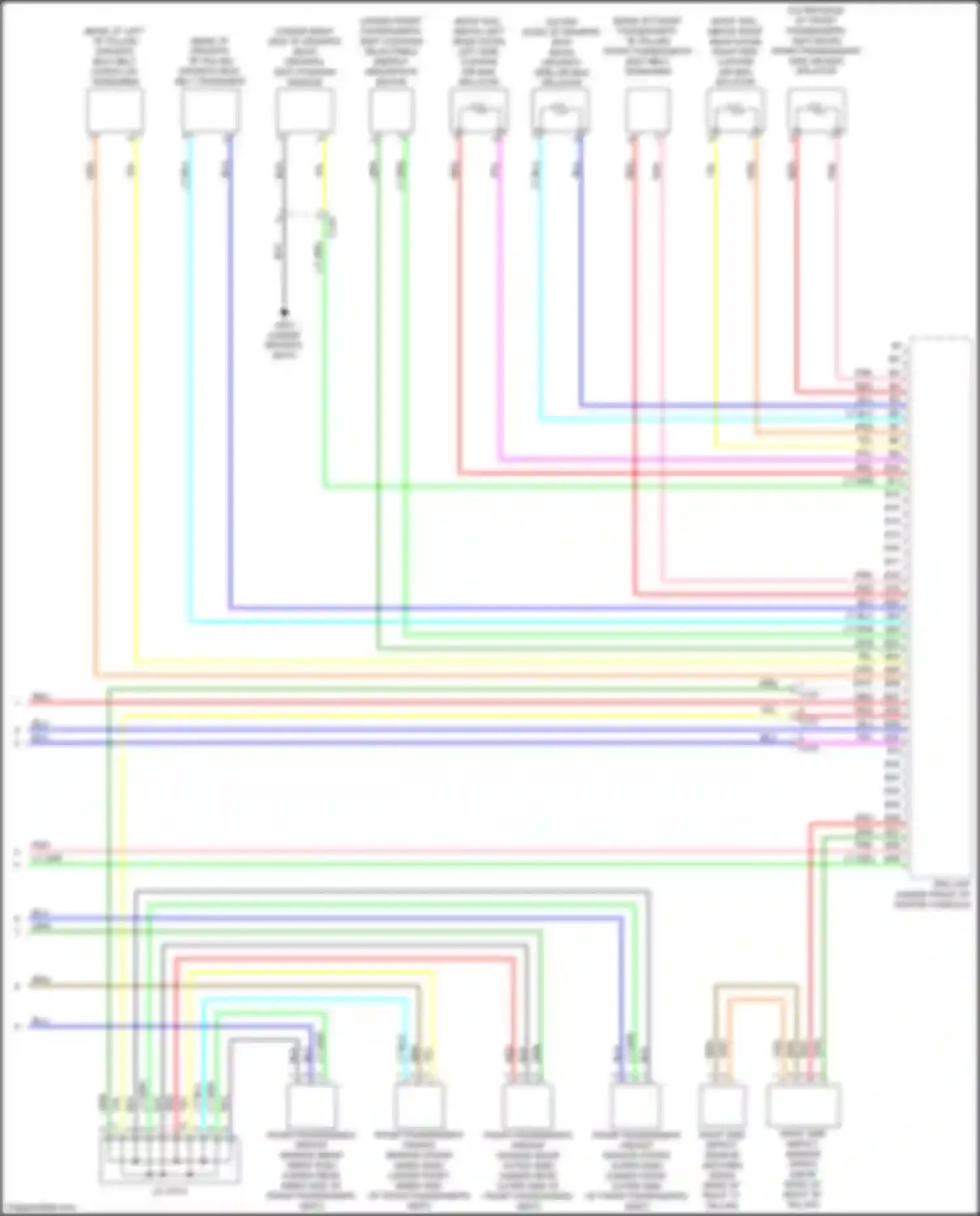 Wiring diagram selectable energy absorption device for Honda Jazz GK facelift (2017-2020) (1 of 1)