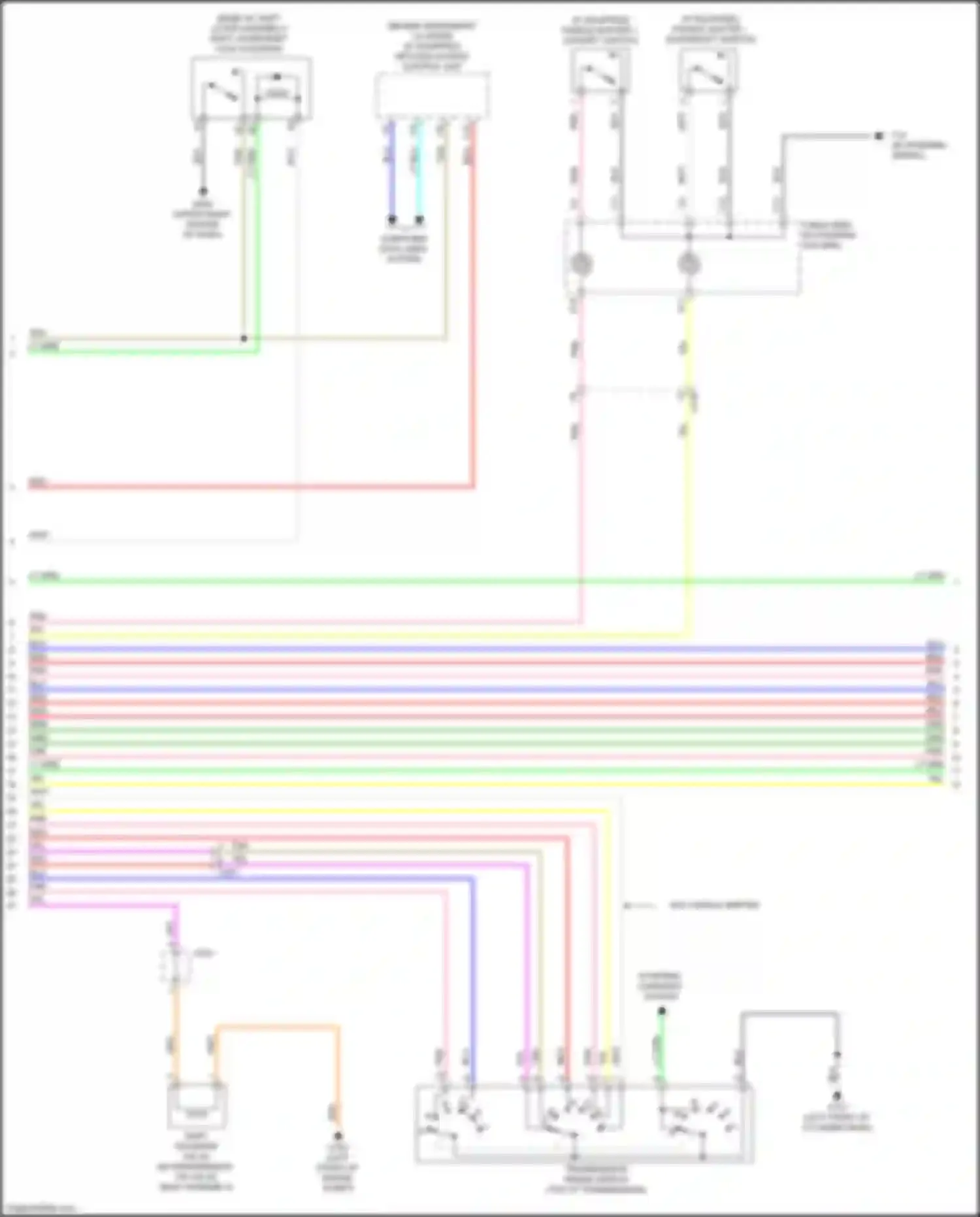 Wiring diagram starting/ charging system for Honda Jazz GK facelift (2017-2020) (2 of 4)