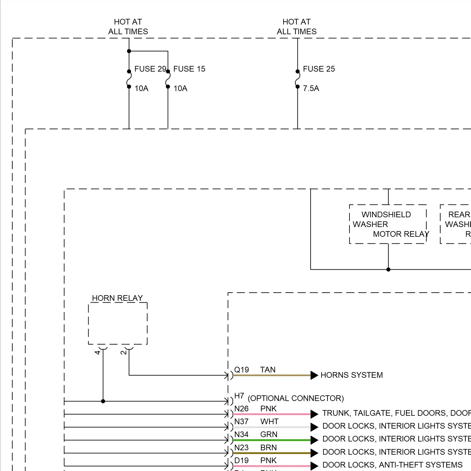 demo - Body control modules circuit (1 of 2) Body control modules circuit (1 of 2)