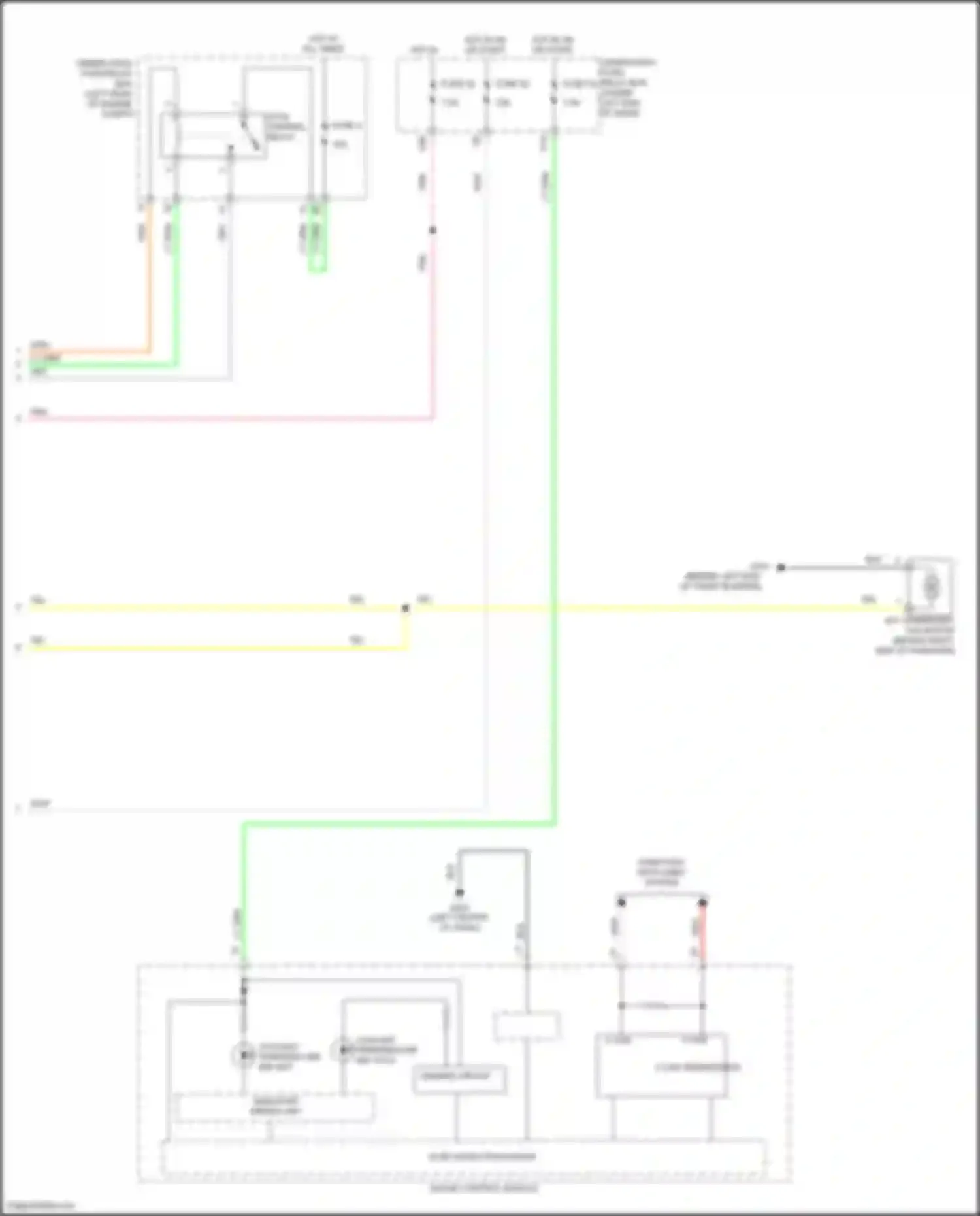 Car Wiring Diagrams for Jazz Honda GK (2015-2017): Cooling fan circuit (2 of 2)