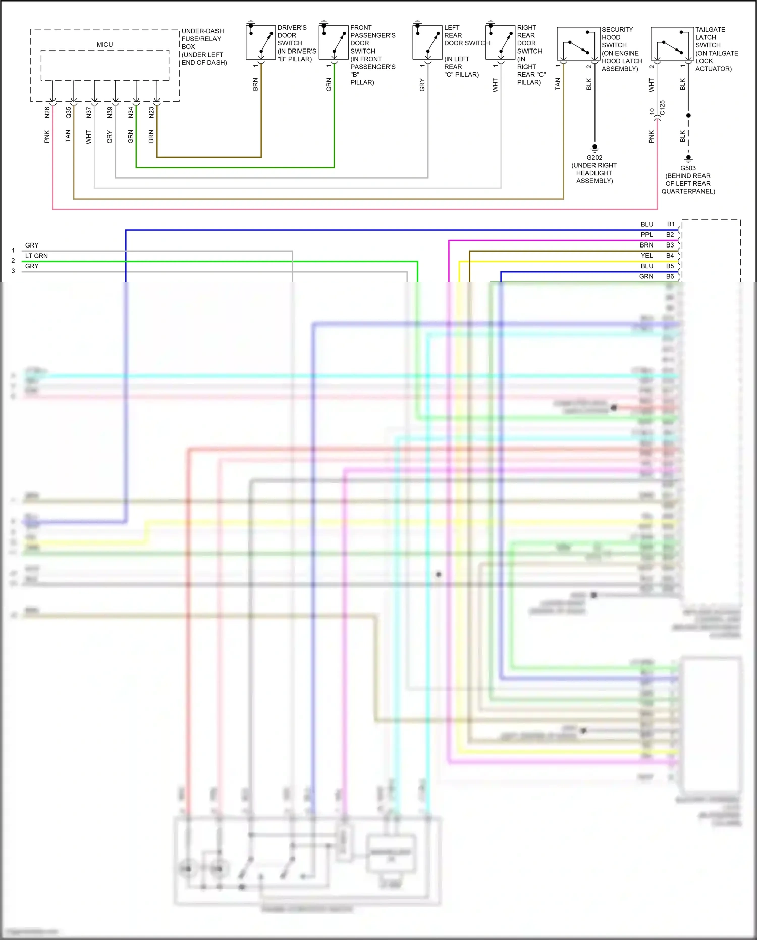 Wiring diagram brn for Honda Jazz GK (2015-2017) (9 of 63)