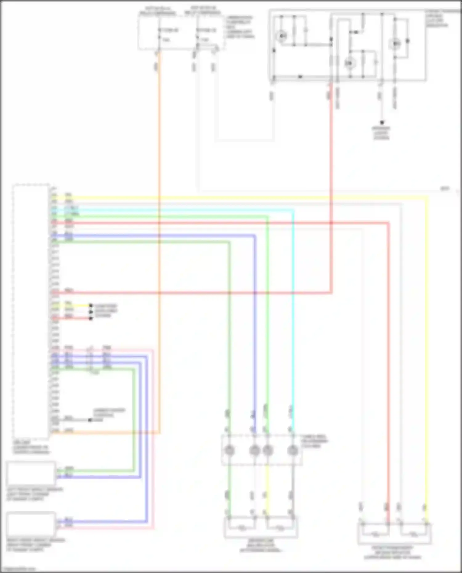 Wiring diagram computer data lines system for Honda Jazz GK (2015-2017) (52 of 56)