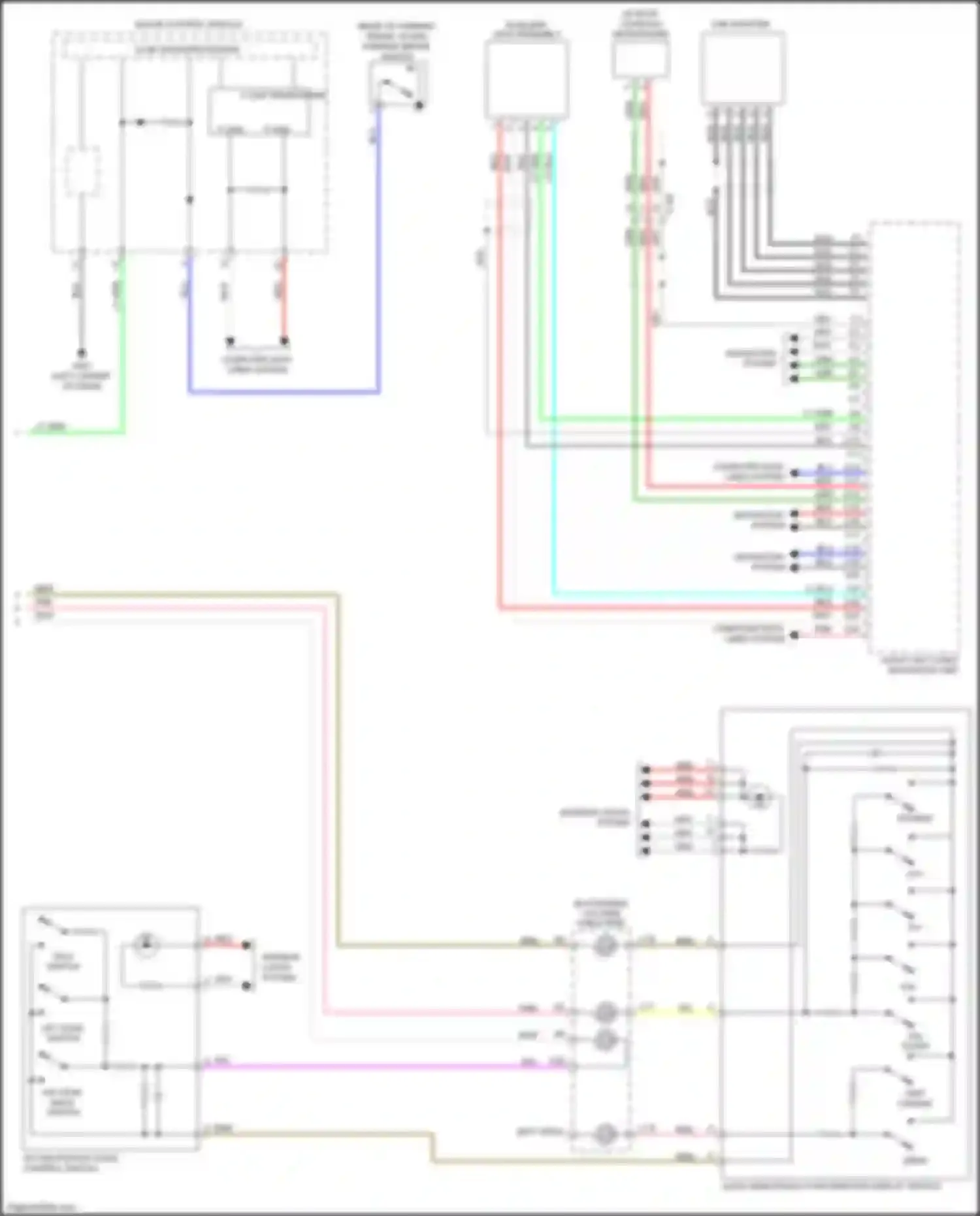 Wiring diagram f-can l for Honda Jazz GK (2015-2017) (8 of 16)