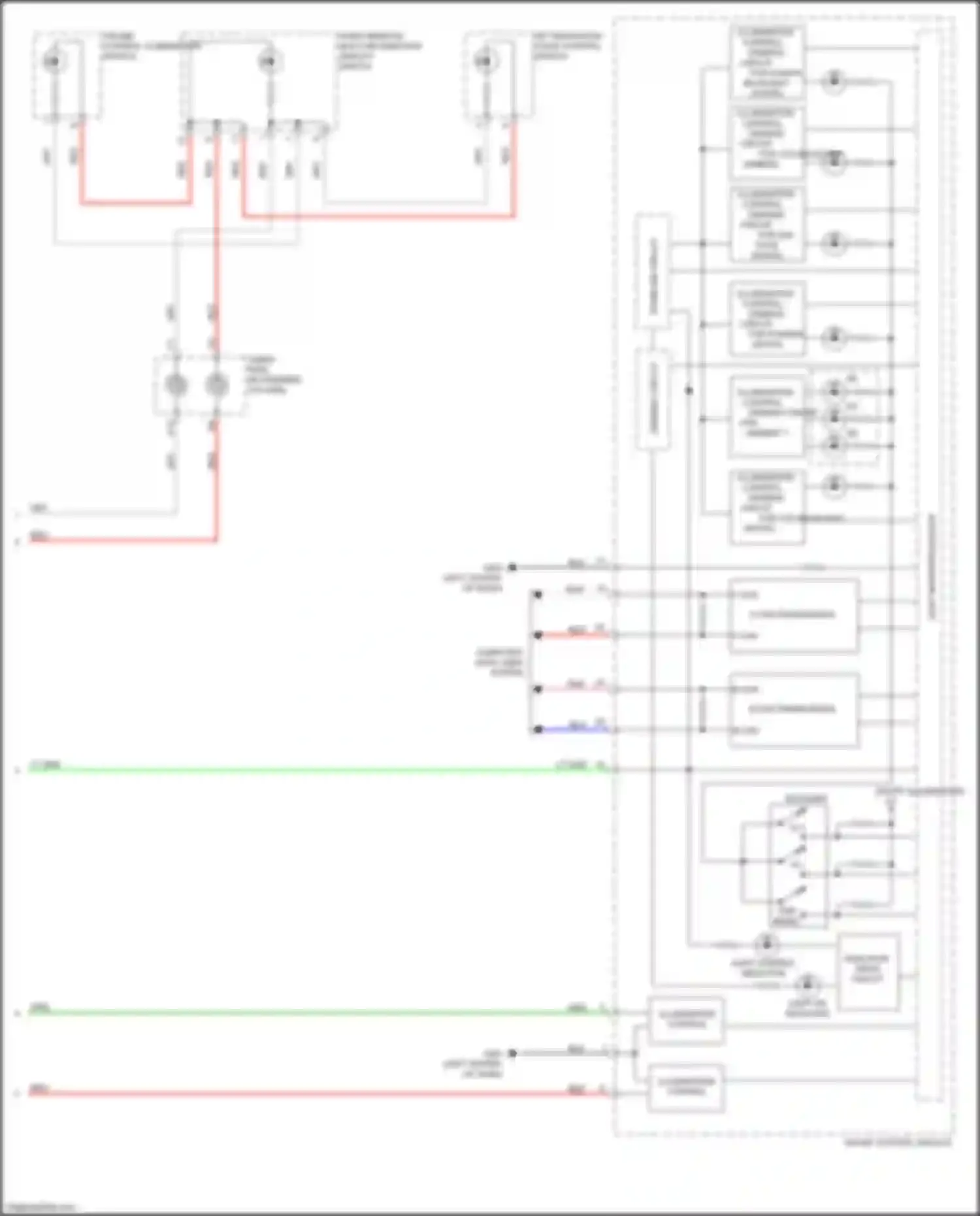 Wiring diagram f-can l for Honda Jazz GK (2015-2017) (5 of 16)