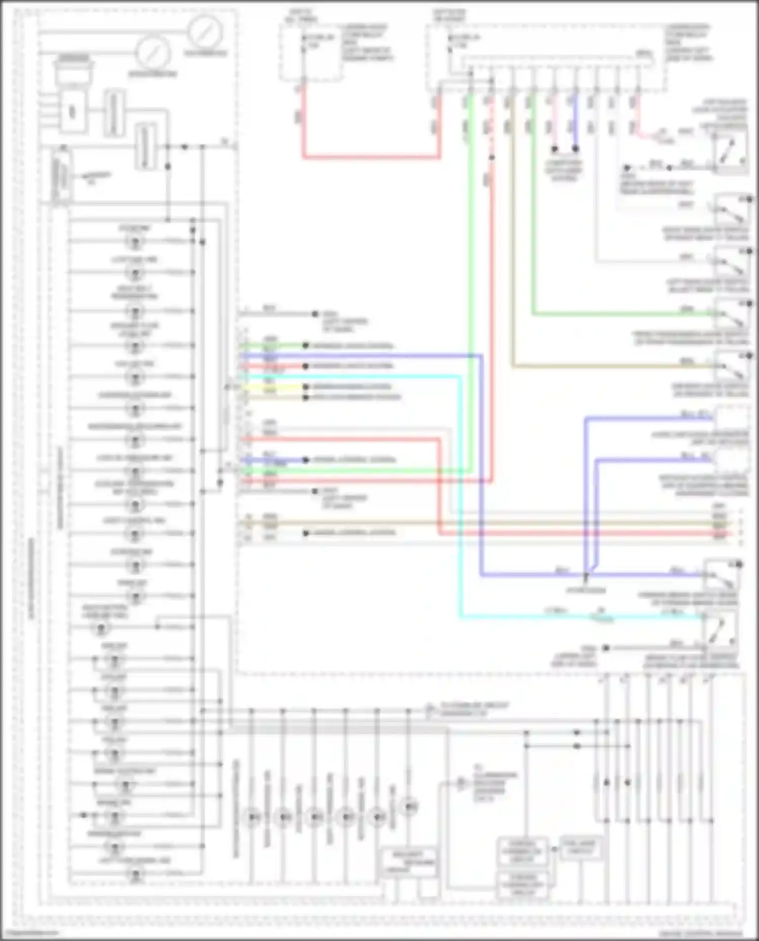 Wiring diagram forced turning on circuit for Honda Jazz GK (2015-2017) (2 of 3)