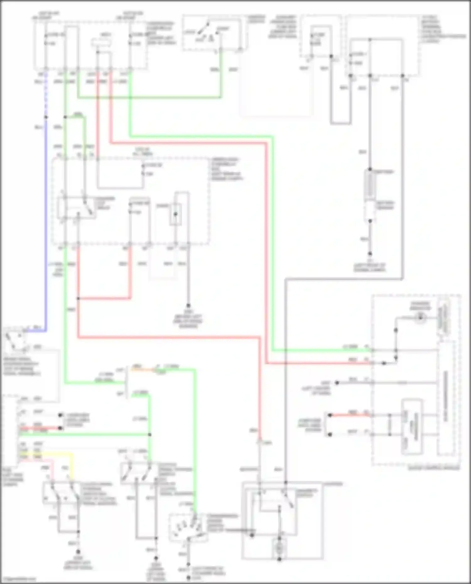 Wiring diagram fuse 1-2 for Honda Jazz GK (2015-2017) (4 of 4)