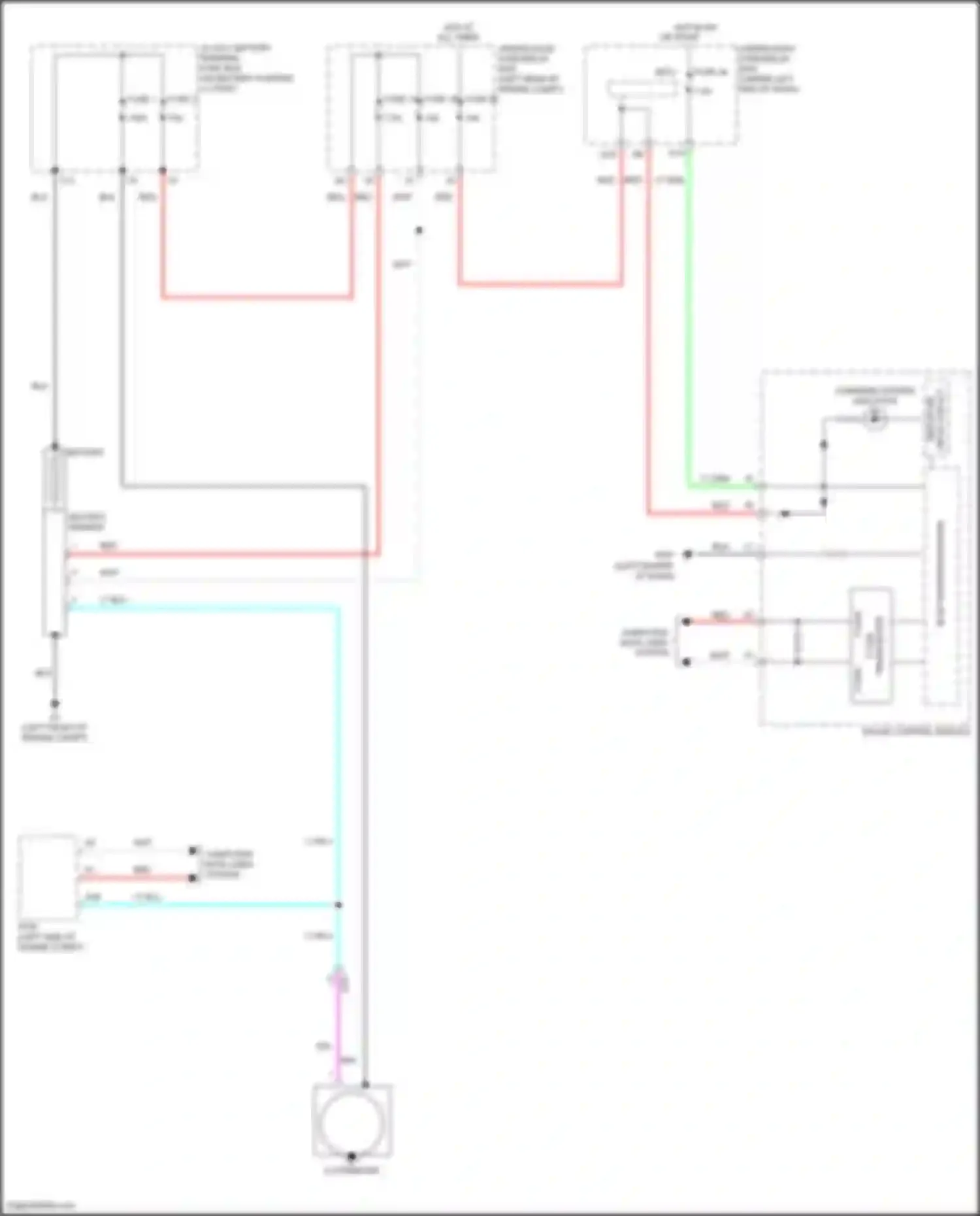 Wiring diagram fuse 2 for Honda Jazz GK (2015-2017) (1 of 3)