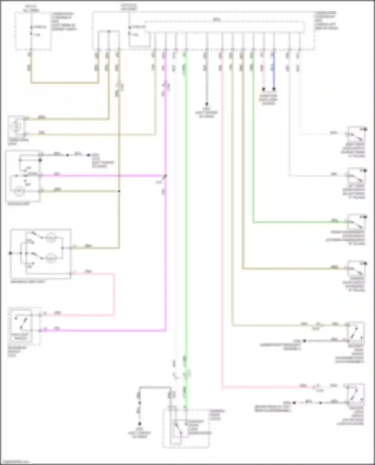 Wiring diagram fuse 34 for Honda Jazz GK (2015-2017) (4 of 30)
