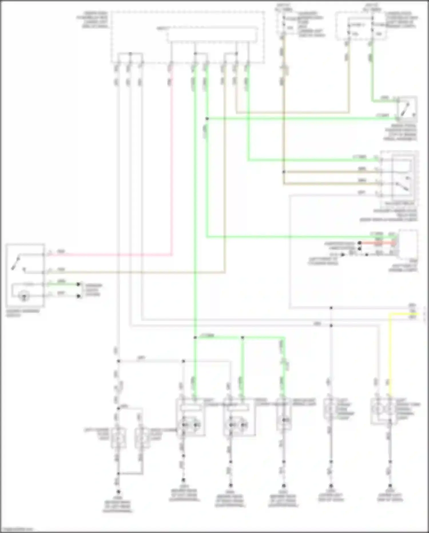 Wiring diagram fuse 6 for Honda Jazz GK (2015-2017) (3 of 11)