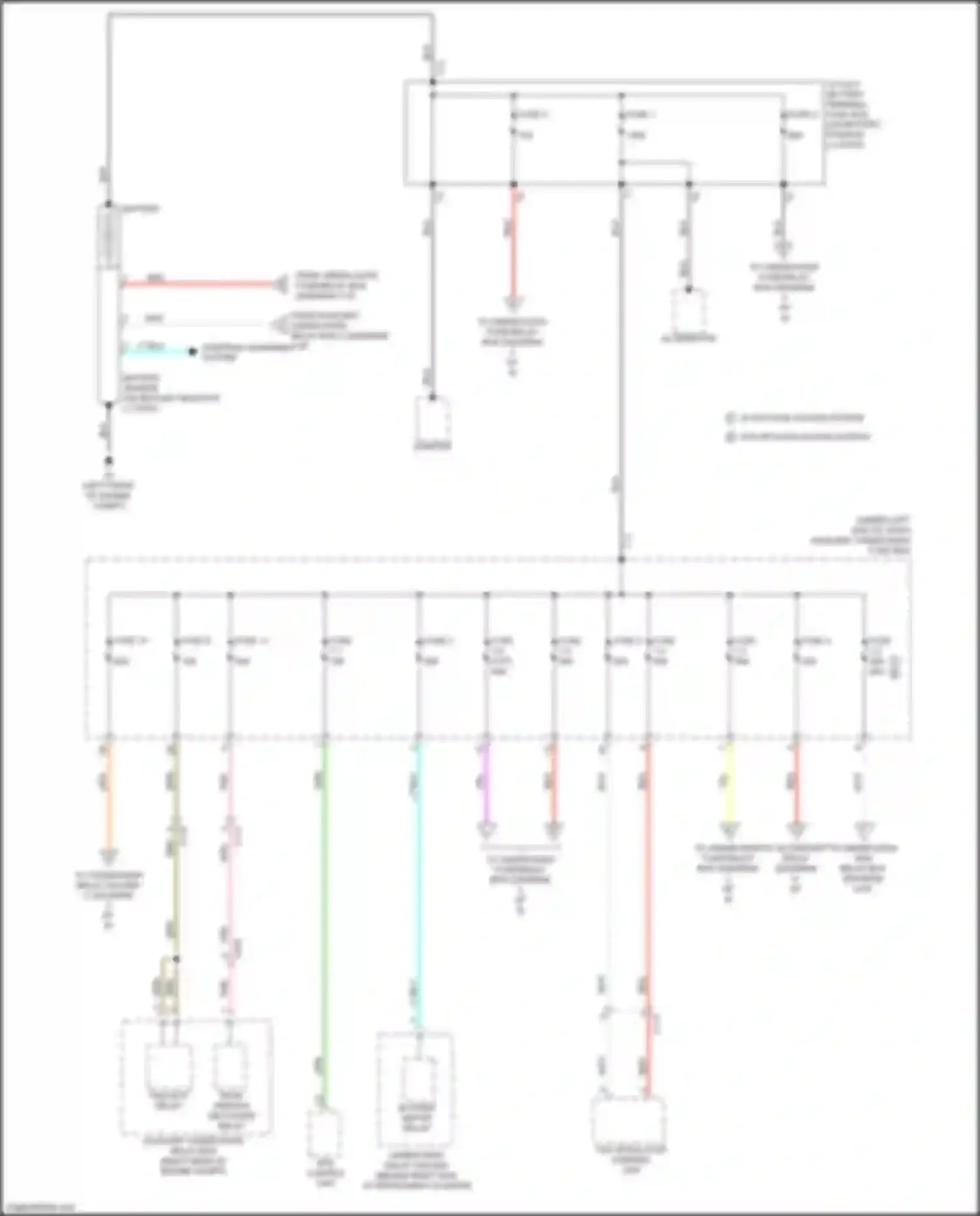 Wiring diagram fuse 9 for Honda Jazz GK (2015-2017) (3 of 4)