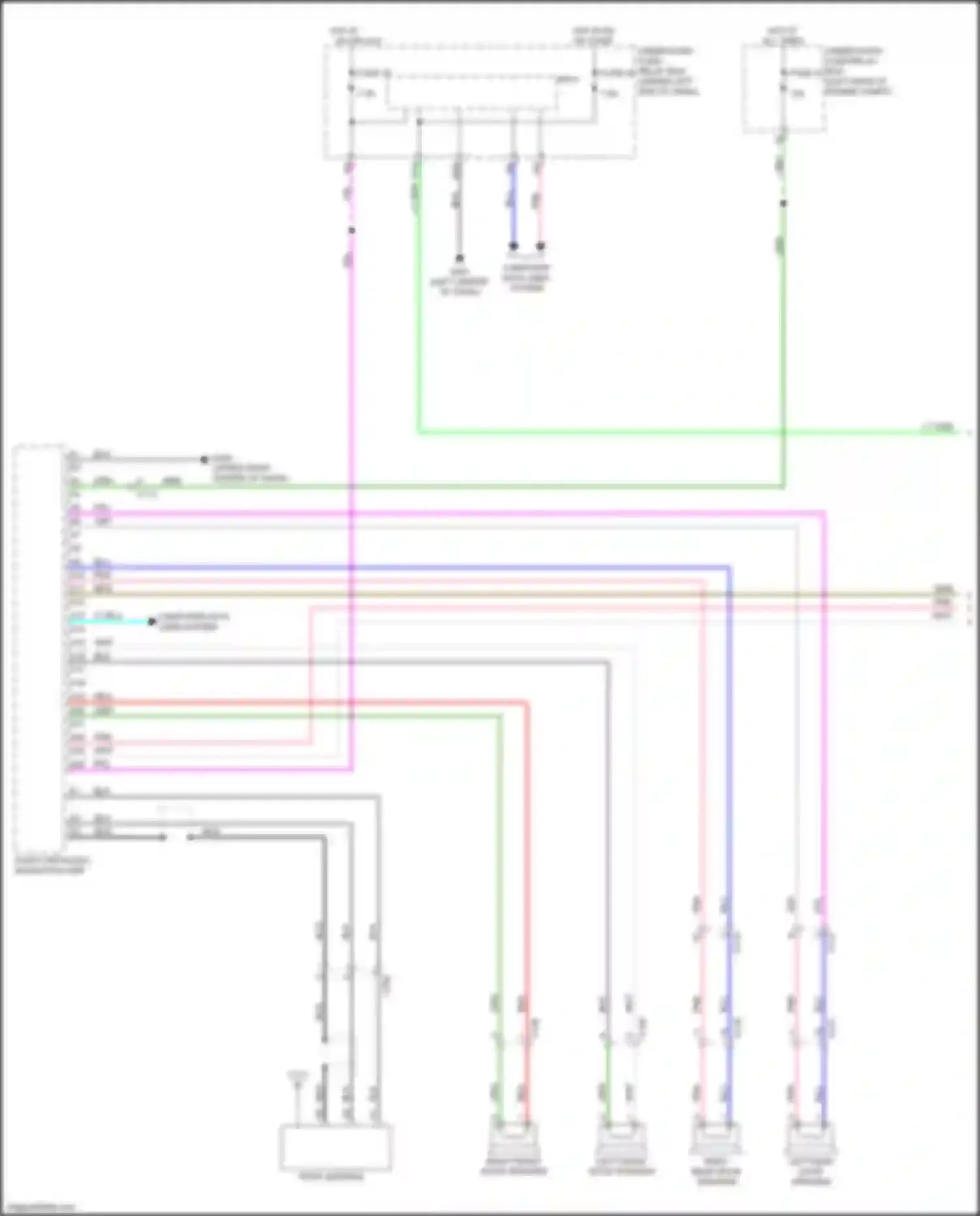 Wiring diagram hot in on or acc for Honda Jazz GK (2015-2017) (1 of 1)