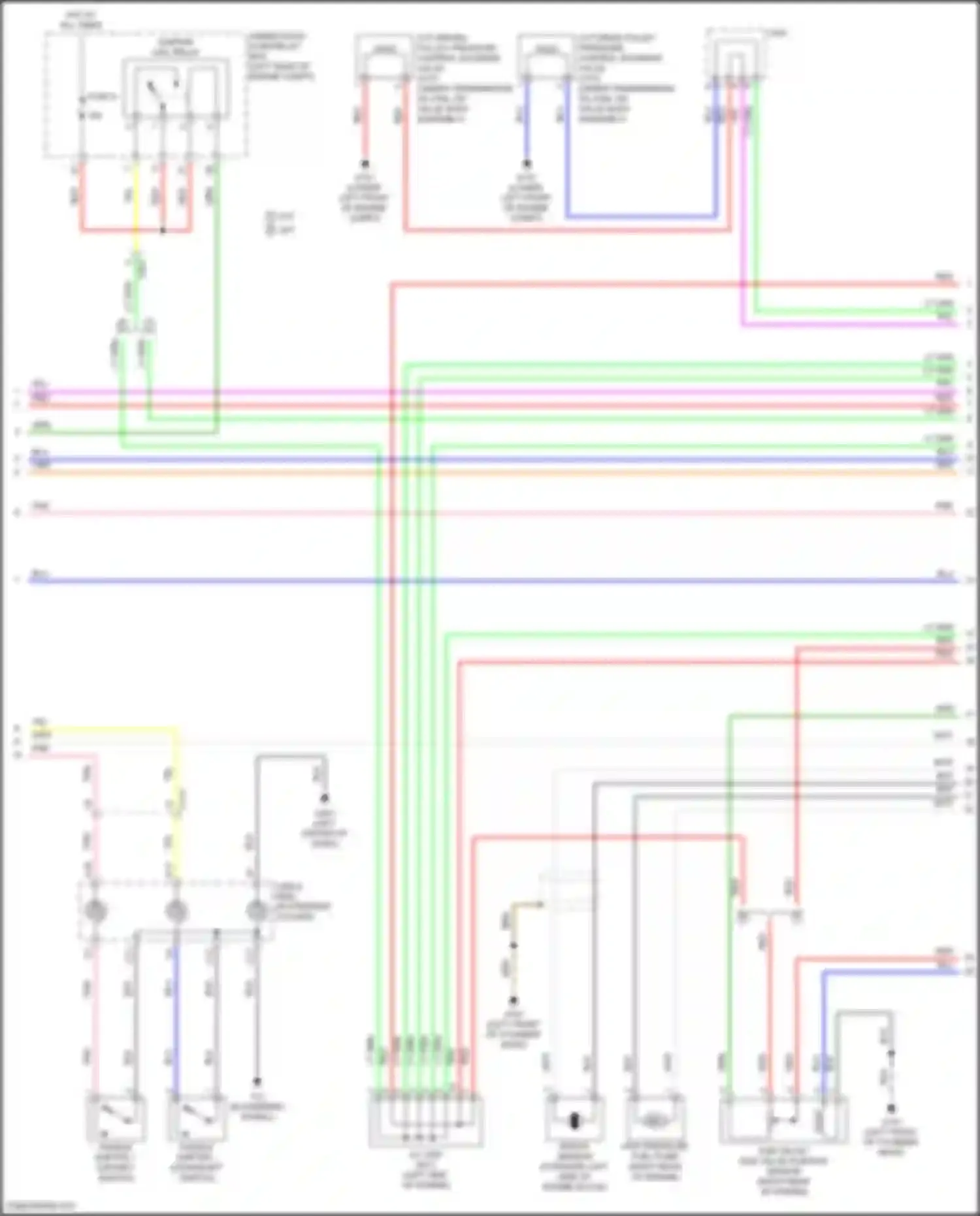 Wiring diagram ignition coil relay for Honda Jazz GK (2015-2017) (2 of 2)