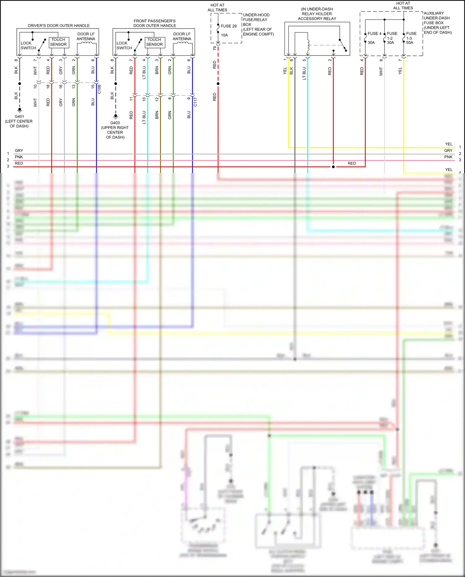 Wiring diagram lt blu for Honda Jazz GK (2015-2017) (3 of 61)