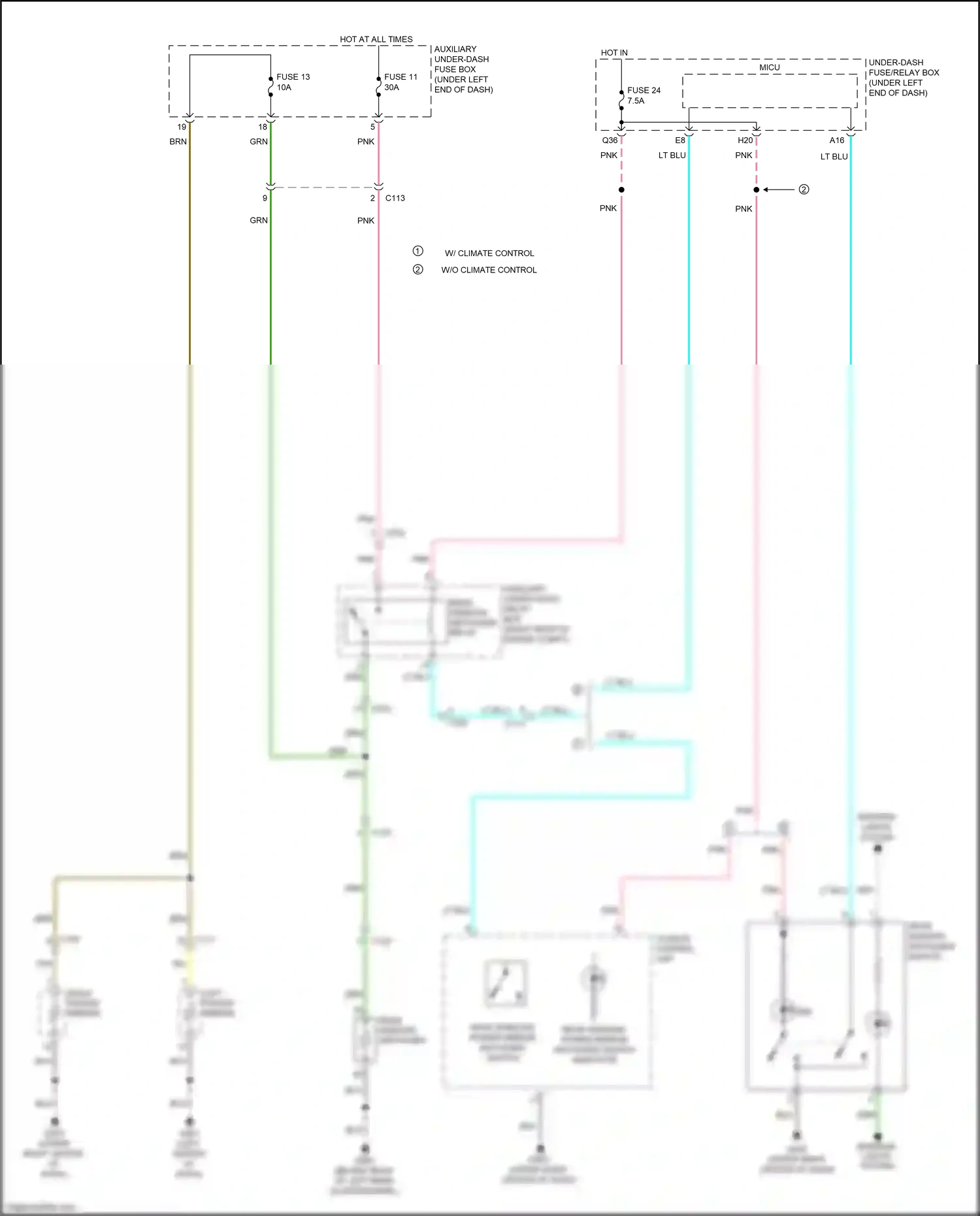 Wiring diagram lt blu for Honda Jazz GK (2015-2017) (44 of 61)