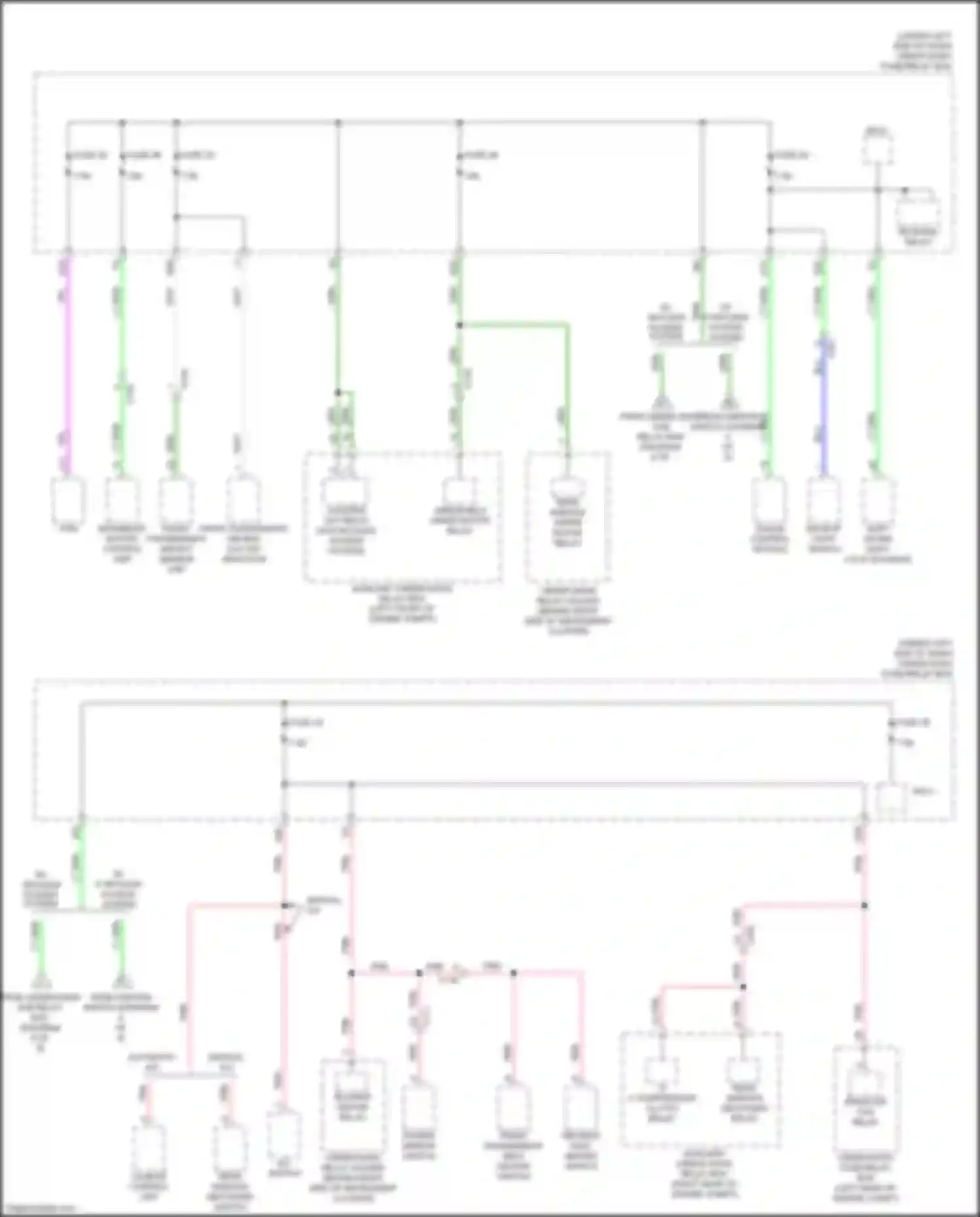 Wiring diagram moonroof motor/ control unit for Honda Jazz GK (2015-2017) (4 of 6)