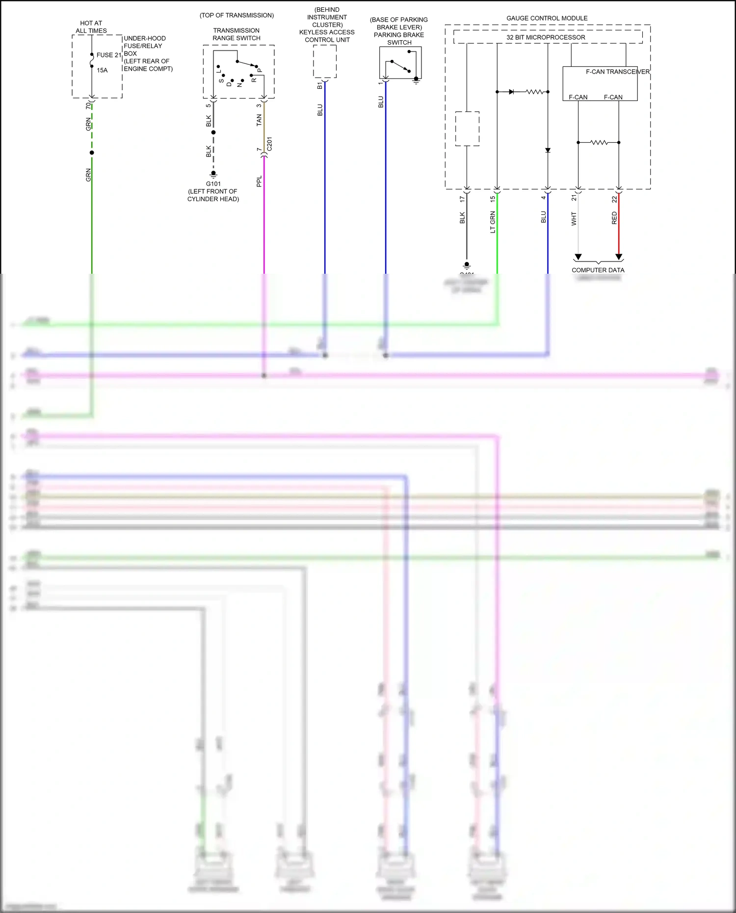 Wiring diagram pnk for Honda Jazz GK (2015-2017) (35 of 76)