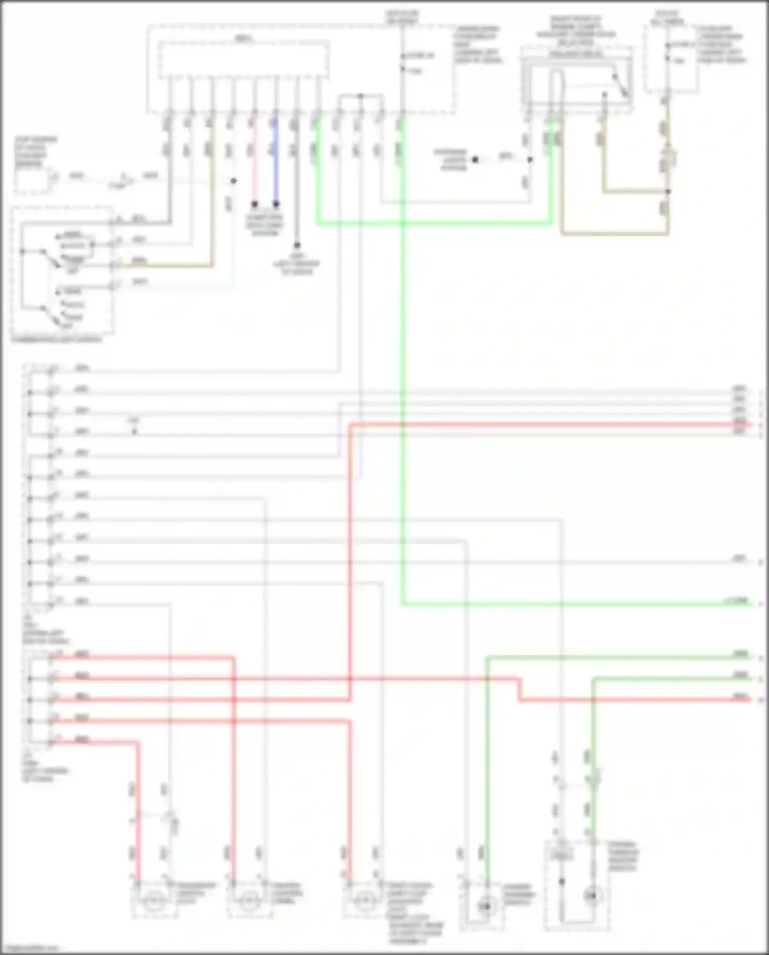 Wiring diagram sunlight sensor for Honda Jazz GK (2015-2017) (4 of 5)