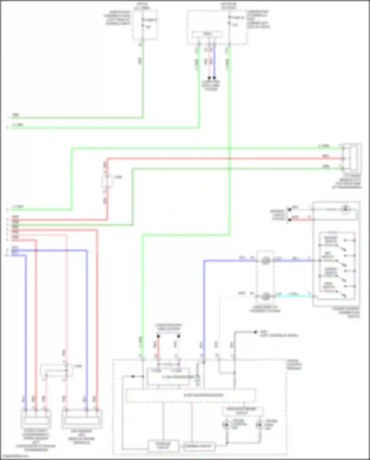 Wiring diagram under-hood fuse/relay box for Honda Jazz GK (2015-2017) (22 of 35)