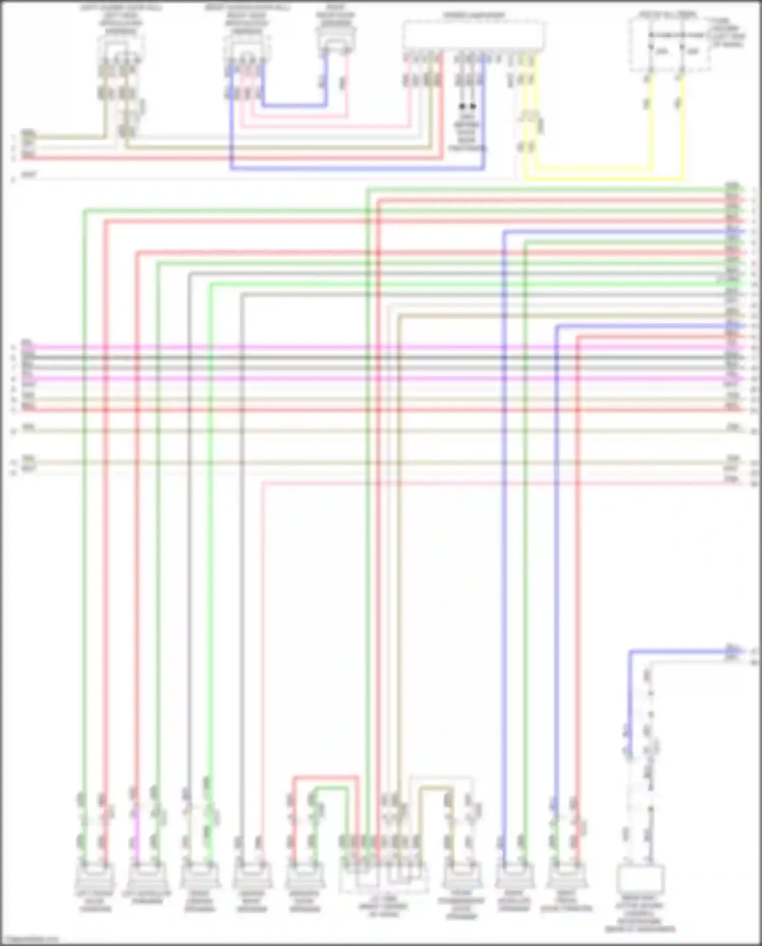 Odyssey (North America) Honda V facelift (2017-2020): Navigation circuit, 11 speakers (3 of 6)