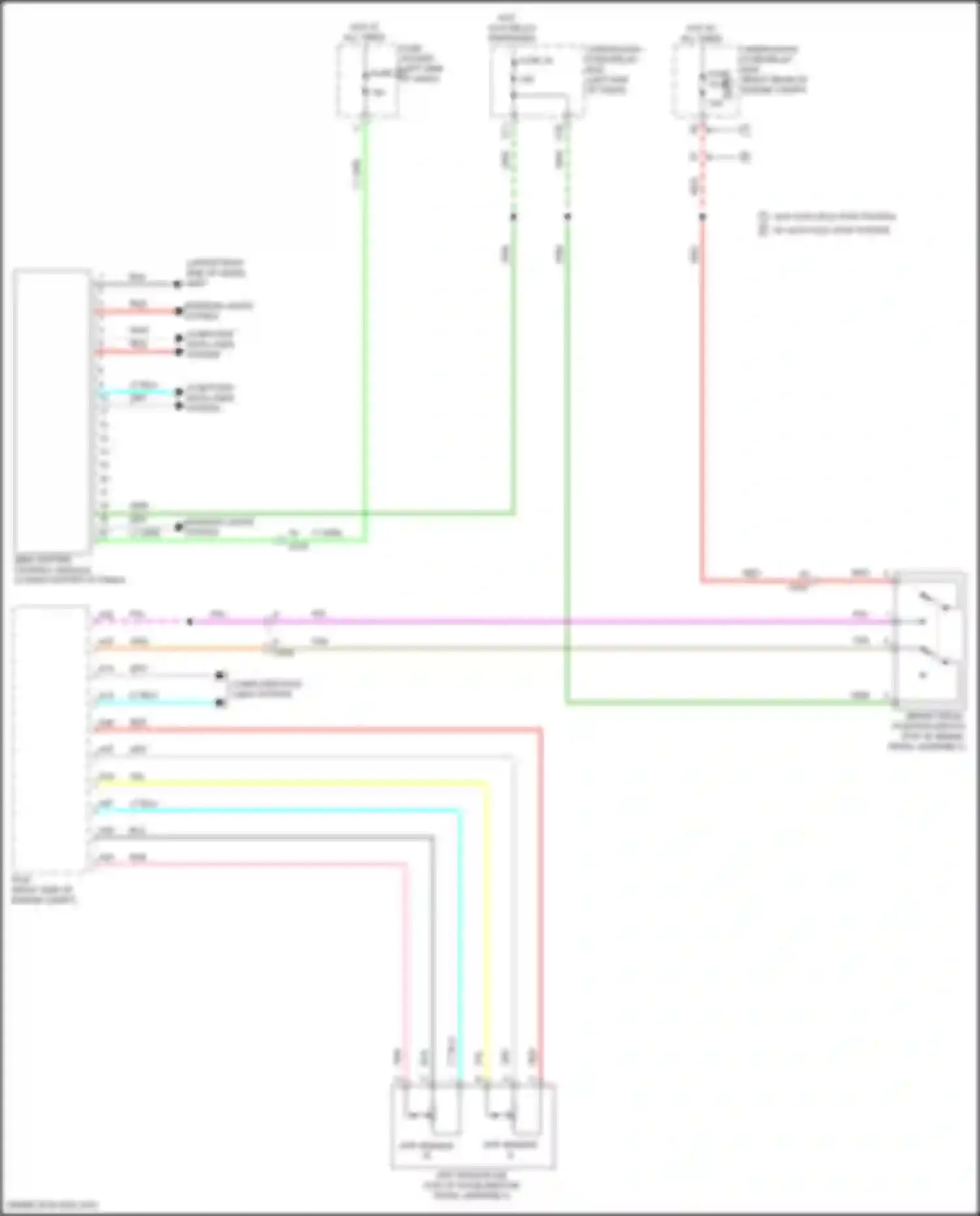 Wiring diagram app sensor a for Honda Odyssey (North America) V facelift (2017-2020) (2 of 3)