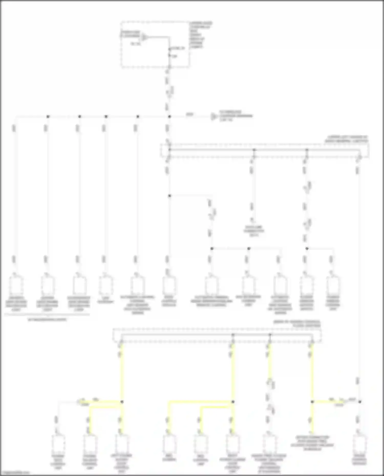 Wiring diagram automatic dimming inside mirror/homelink remote control for Honda Odyssey (North America) V facelift (2017-2020) (4 of 4)