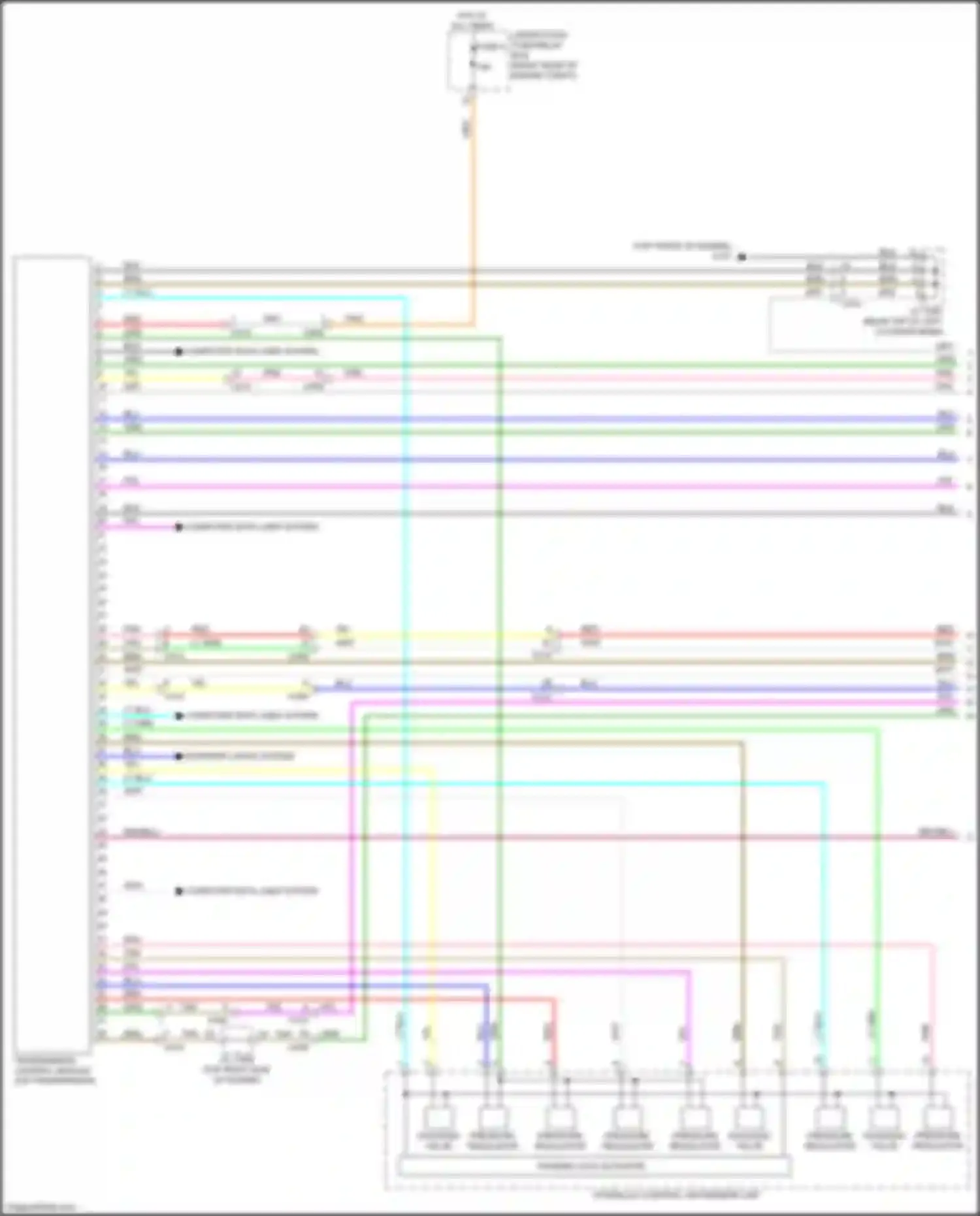 Wiring diagram computer data lines system for Honda Odyssey (North America) V facelift (2017-2020) (39 of 86)