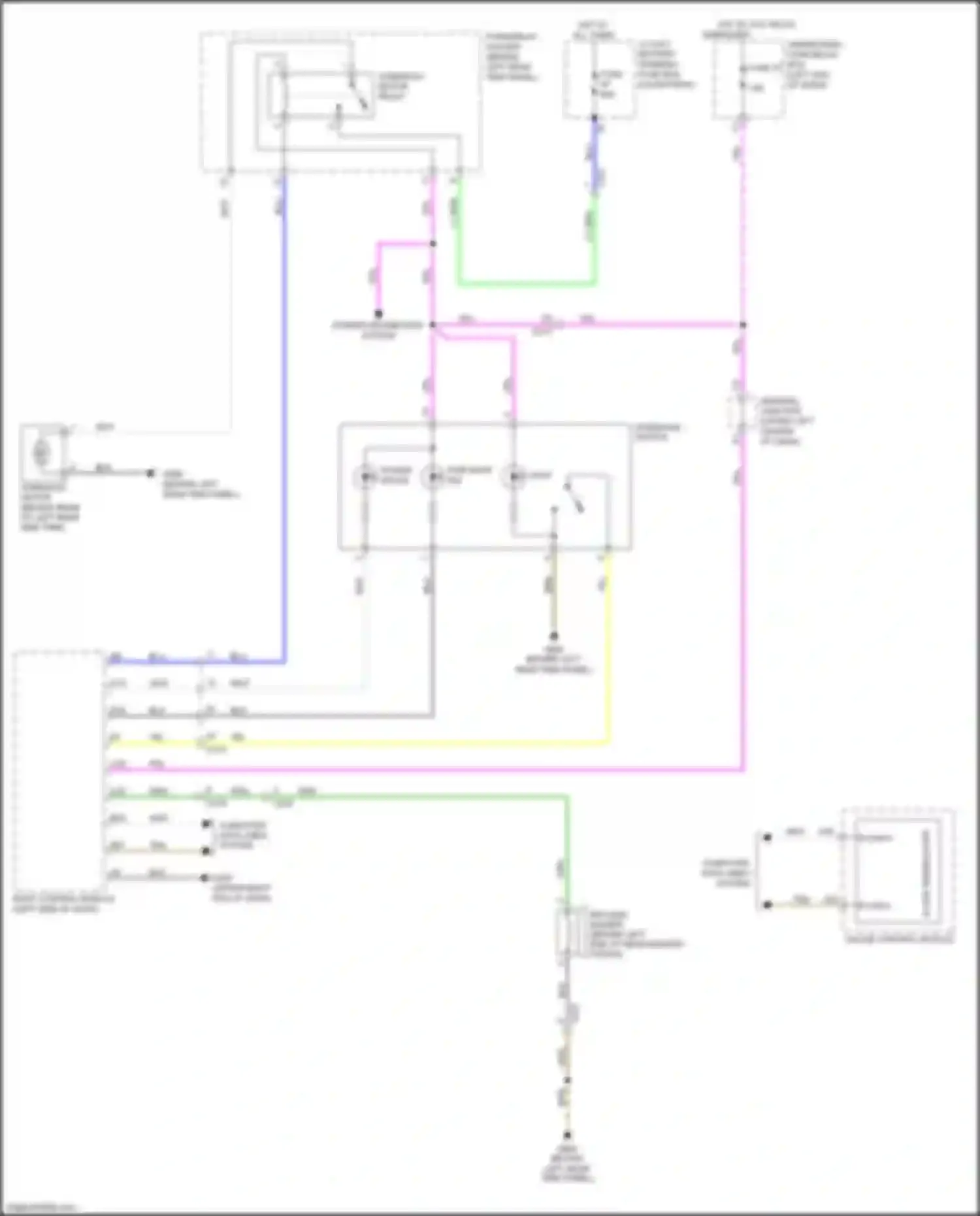 Wiring diagram computer data lines system for Honda Odyssey (North America) V facelift (2017-2020) (15 of 86)