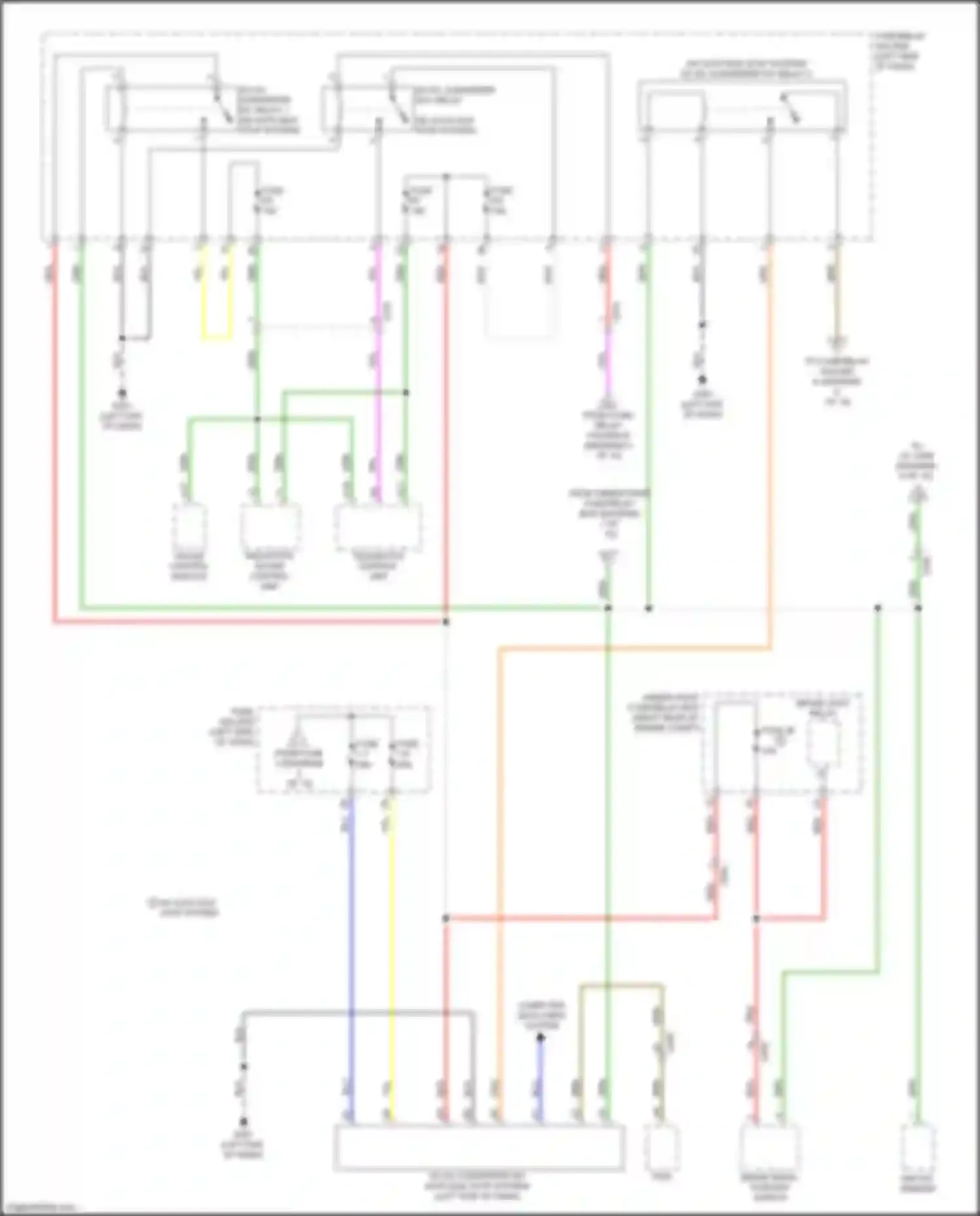 Wiring diagram computer data lines system for Honda Odyssey (North America) V facelift (2017-2020) (20 of 86)
