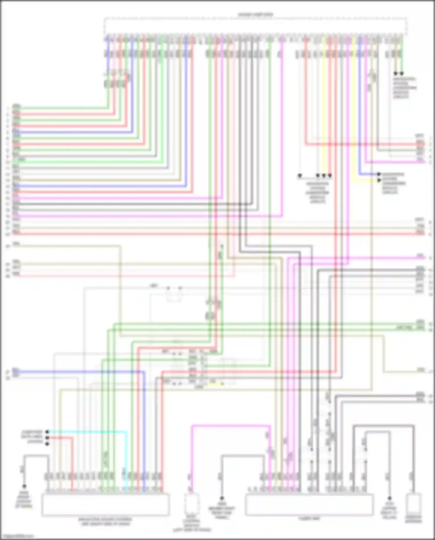 Wiring diagram computer data lines system for Honda Odyssey (North America) V facelift (2017-2020) (66 of 86)