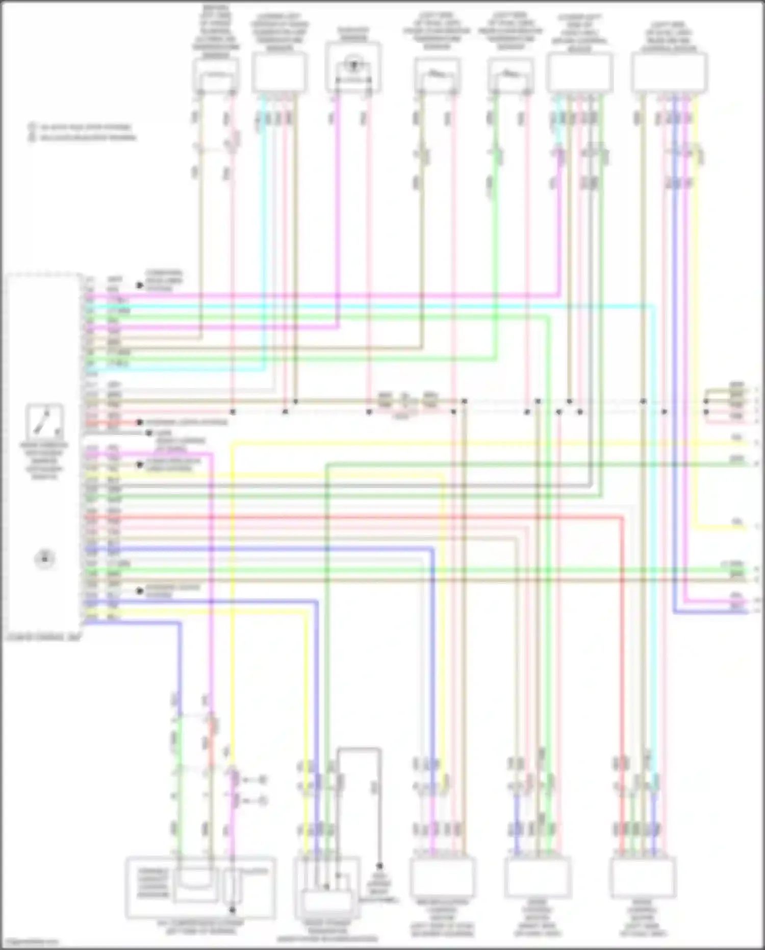 Wiring diagram outside air temperature sensor for Honda Odyssey (North America) V facelift (2017-2020) (1 of 1)
