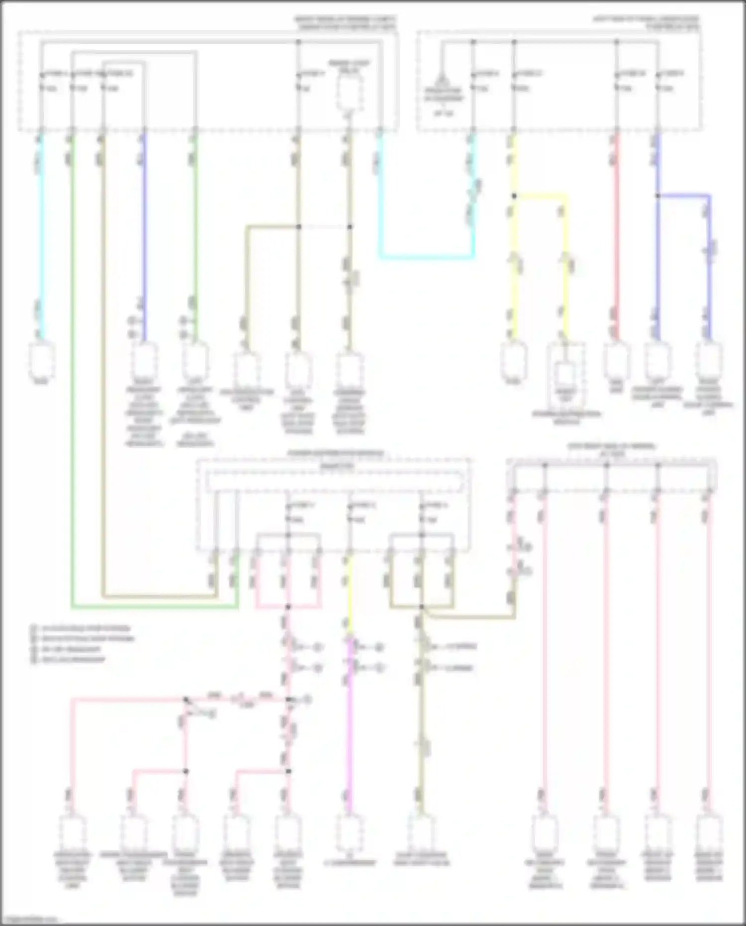 Wiring diagram vsa modulator control unit for Honda Odyssey (North America) V facelift (2017-2020) (8 of 8)