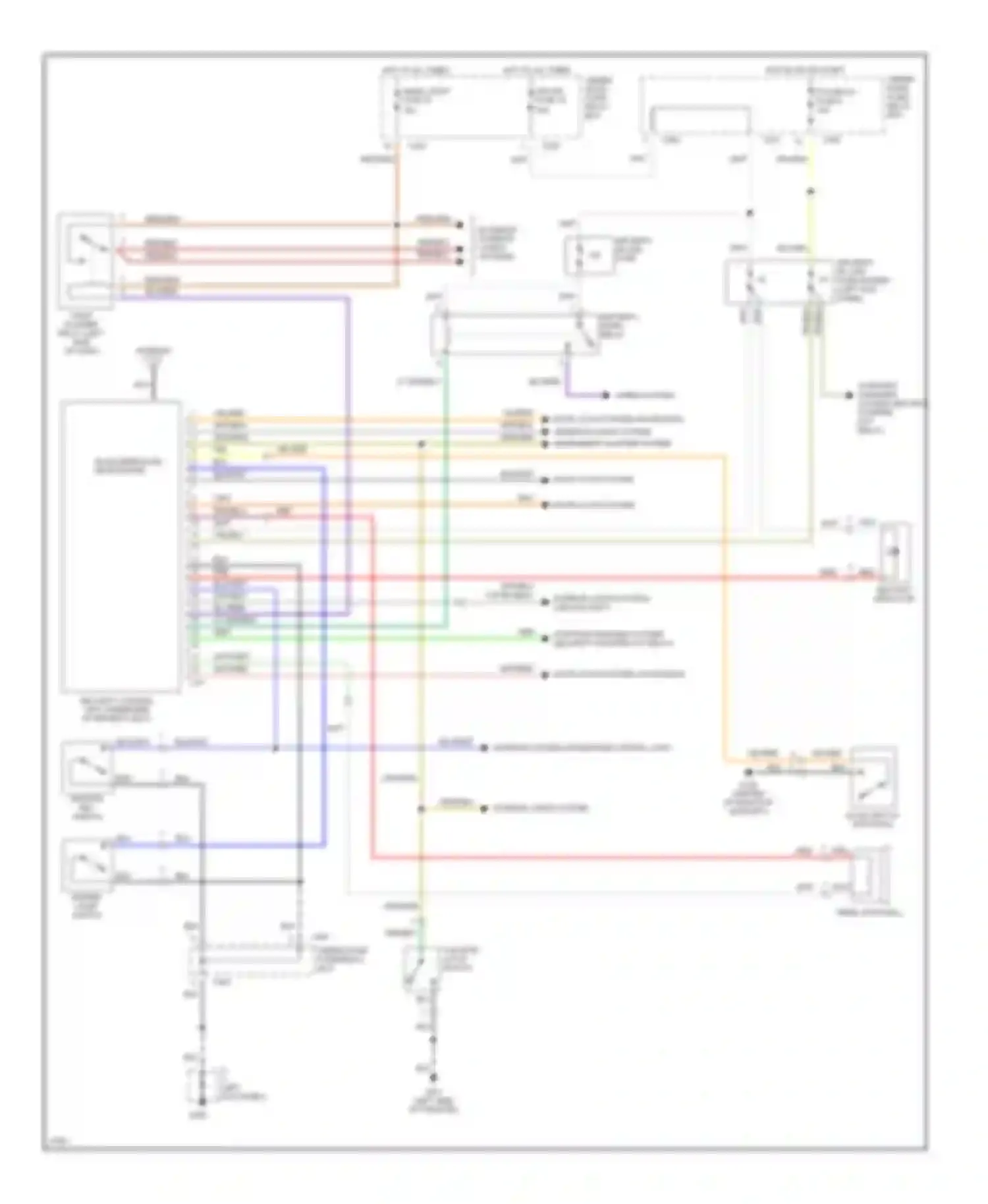 Odyssey Honda I (1994-1999): Anti-theft circuit