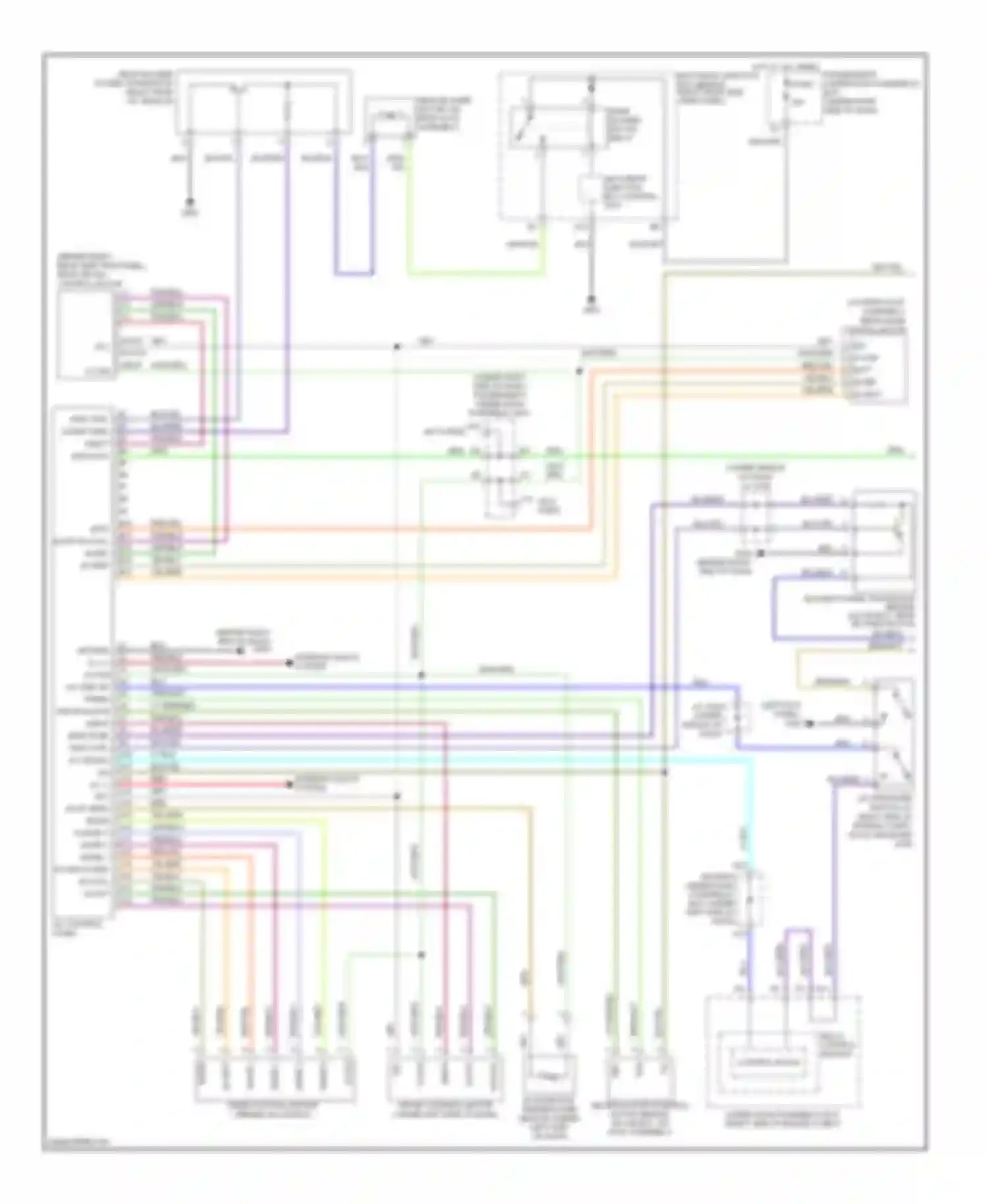 Odyssey Honda I (2004-2009): Manual a/c circuit, lx (1 of 2)