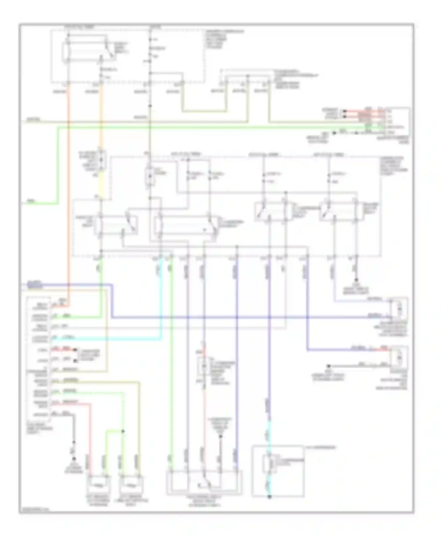 Odyssey Honda I (2004-2009): Manual a/c circuit, lx (2 of 2)