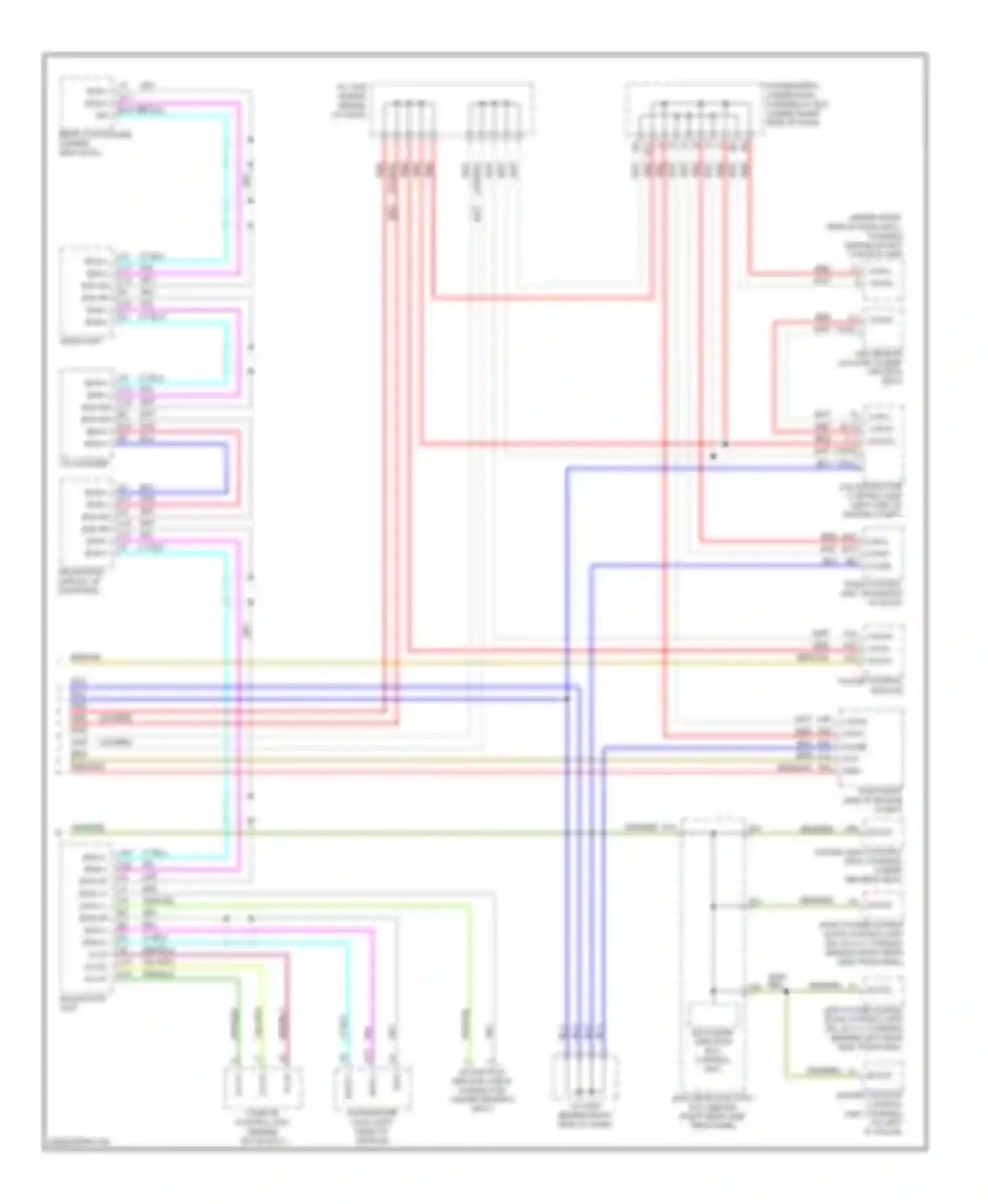 Odyssey Honda I (2004-2009): Computer data lines circuit (2 of 2)