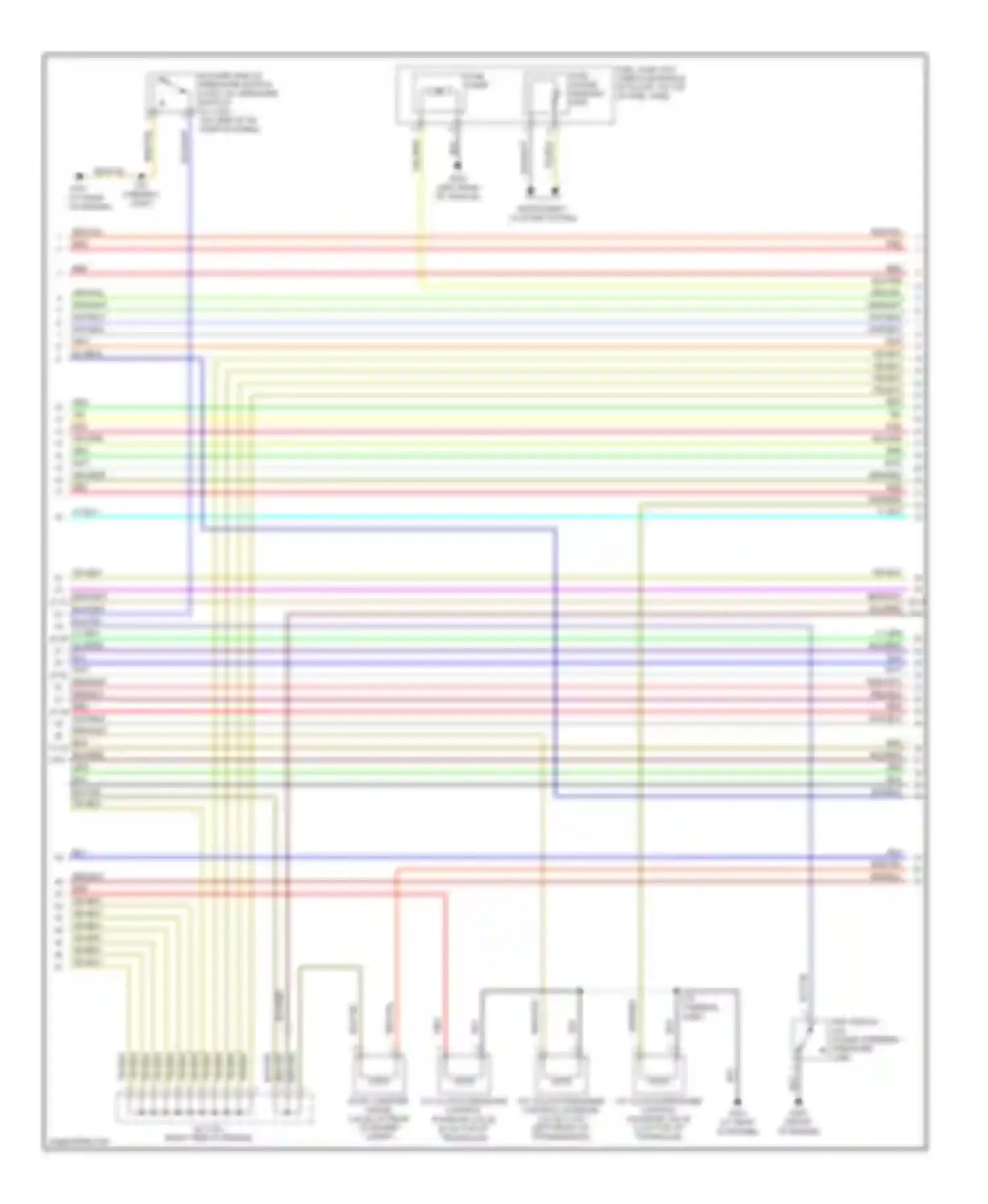 Odyssey Honda I (2004-2009): Wiring diagram engine performance 3.5l (2 of 7)