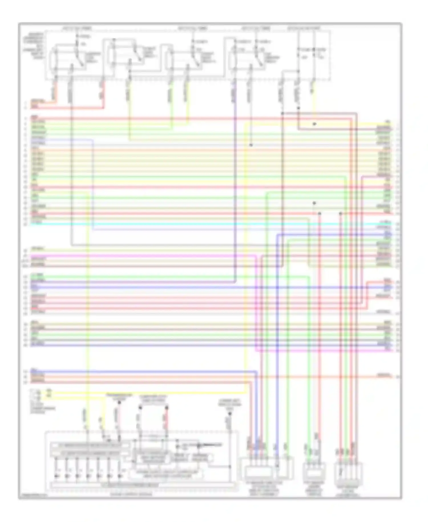 Odyssey Honda I (2004-2009): Wiring diagram engine performance 3.5l (3 of 7)