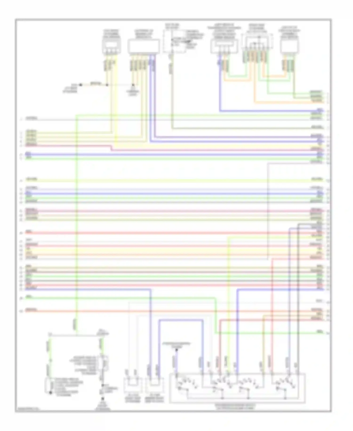 Odyssey Honda I (2004-2009): Wiring diagram engine performance 3.5l (5 of 7)