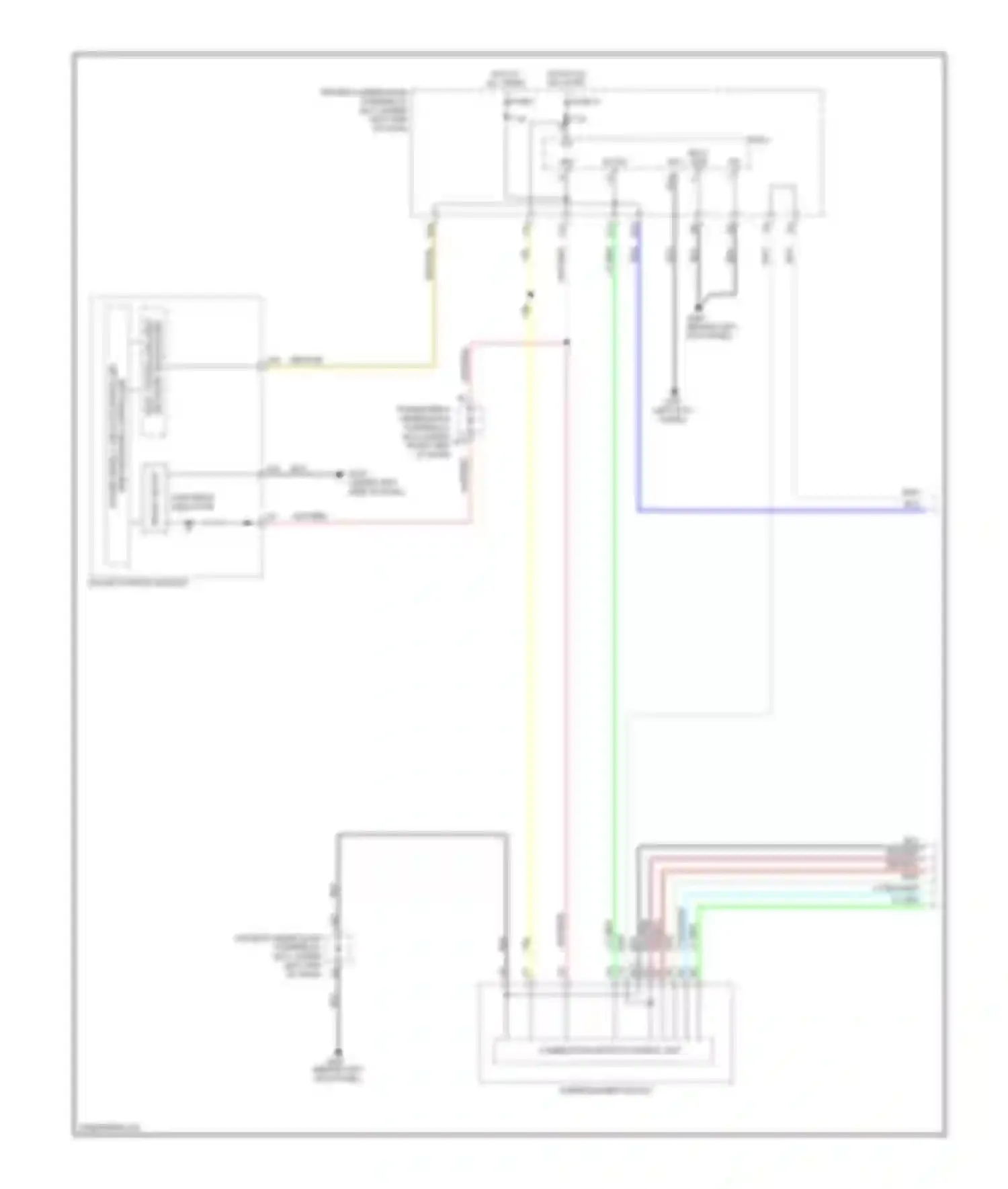 Odyssey Honda I (2004-2009): Headlights circuit, except touring without drl (1 of 2)