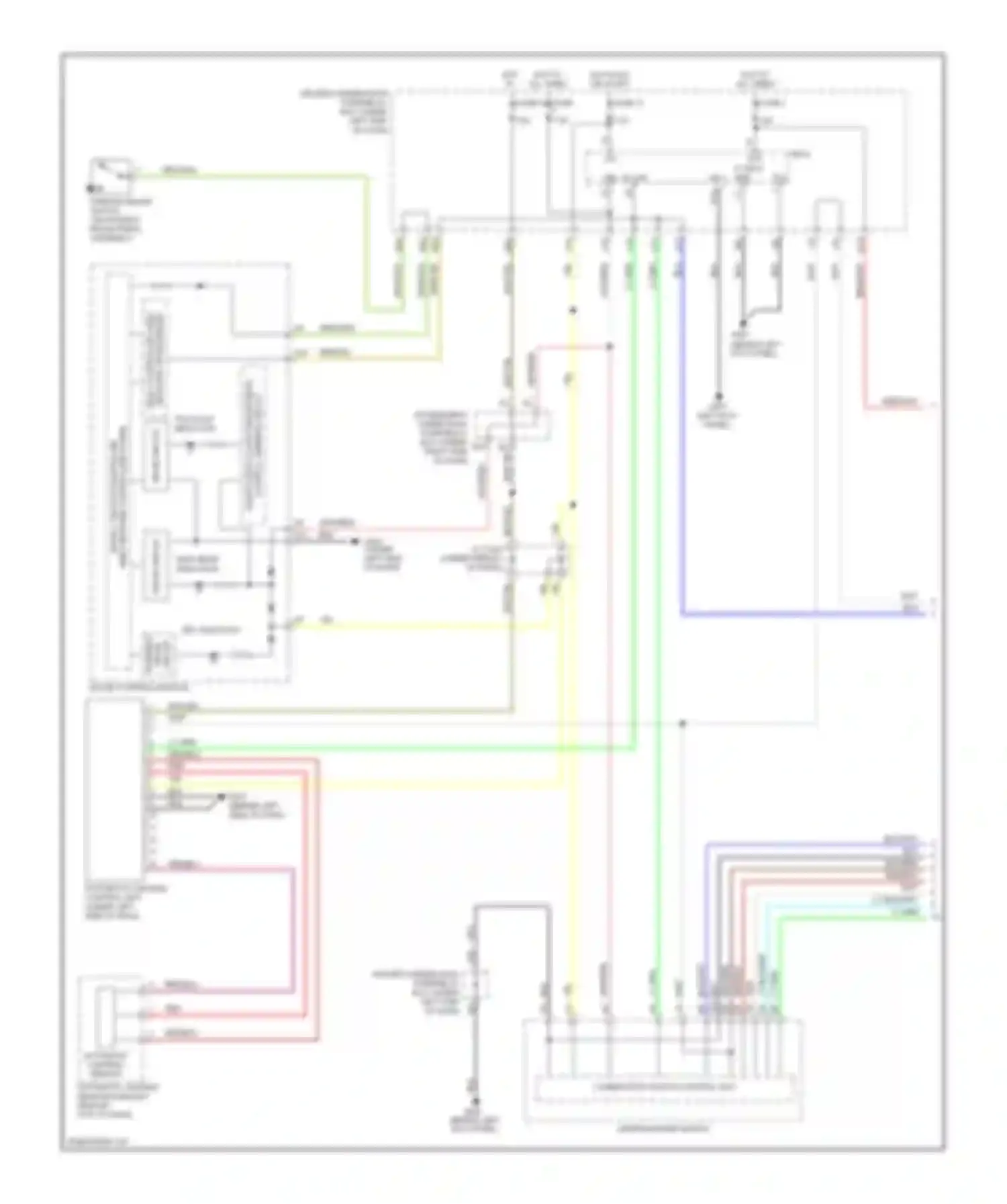 Odyssey Honda I (2004-2009): Headlights circuit, touring with drl (1 of 2)