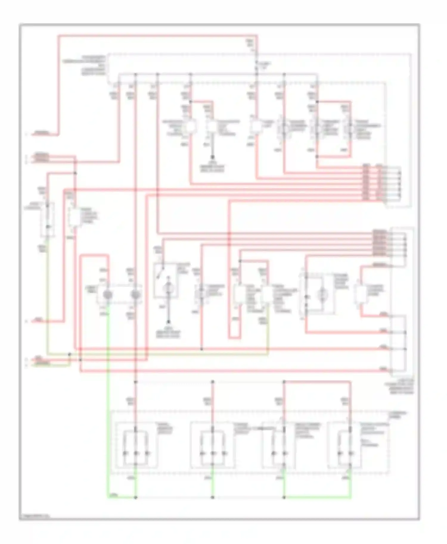 Odyssey Honda I (2004-2009): Instrument illumination circuit, ex, ex-l, touring (2 of 2)
