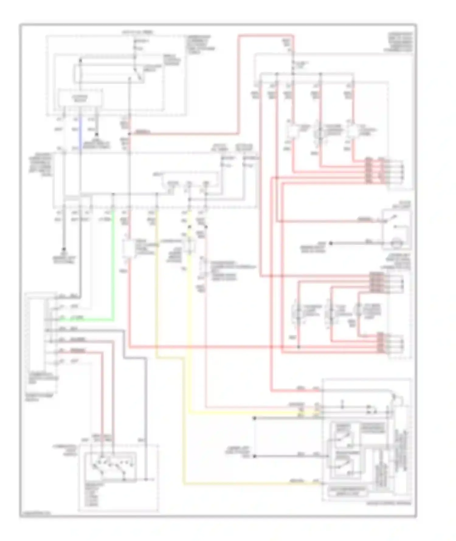 Odyssey Honda I (2004-2009): Instrument illumination circuit, lx