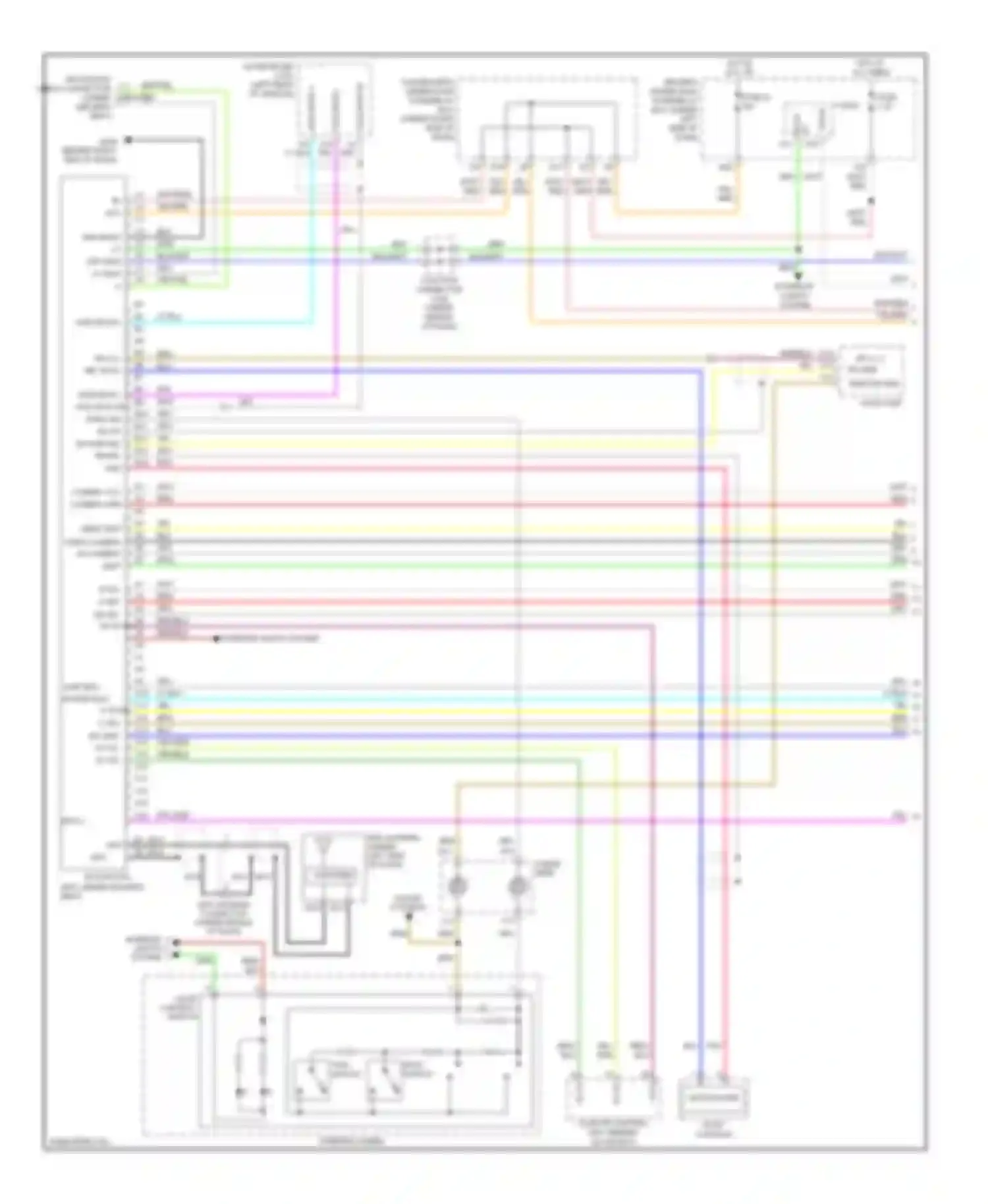 Odyssey Honda I (2004-2009): Navigation circuit (1 of 2)