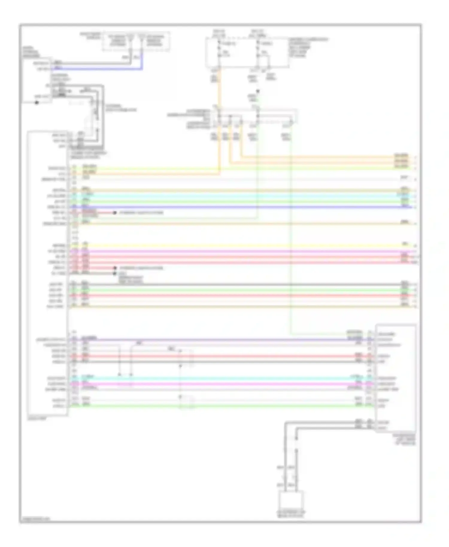 Odyssey Honda I (2004-2009): Radio circuit, touring without navigation (1 of 2)