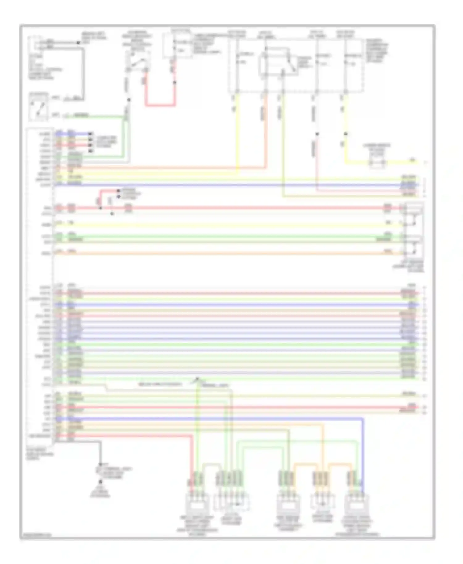 Odyssey Honda I (2004-2009): A/t circuit (1 of 2)