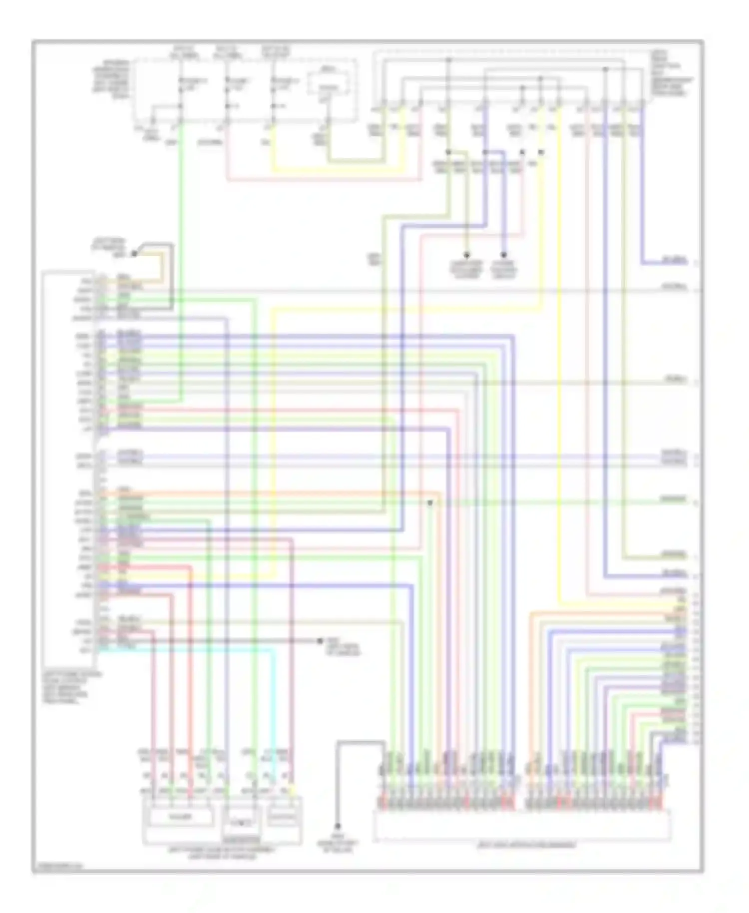 Odyssey Honda I (2004-2009): Power sliding door circuit (1 of 3)