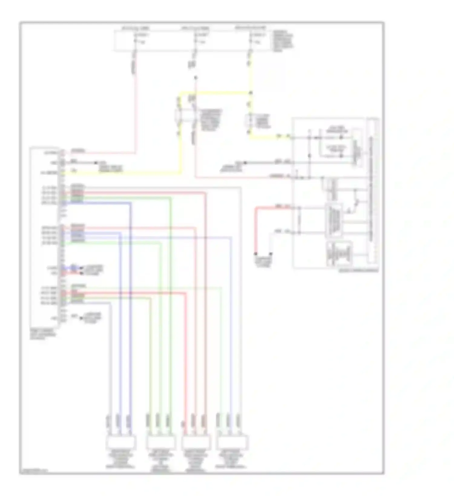 Odyssey Honda I (2004-2009): Tire pressure monitoring circuit