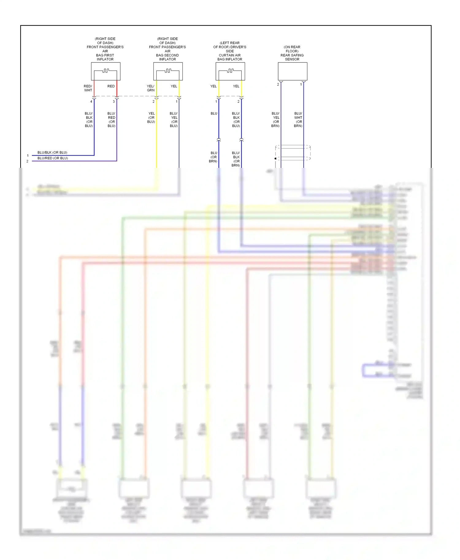 Wiring diagram (or for Honda Odyssey I (2004-2009) (5 of 5)