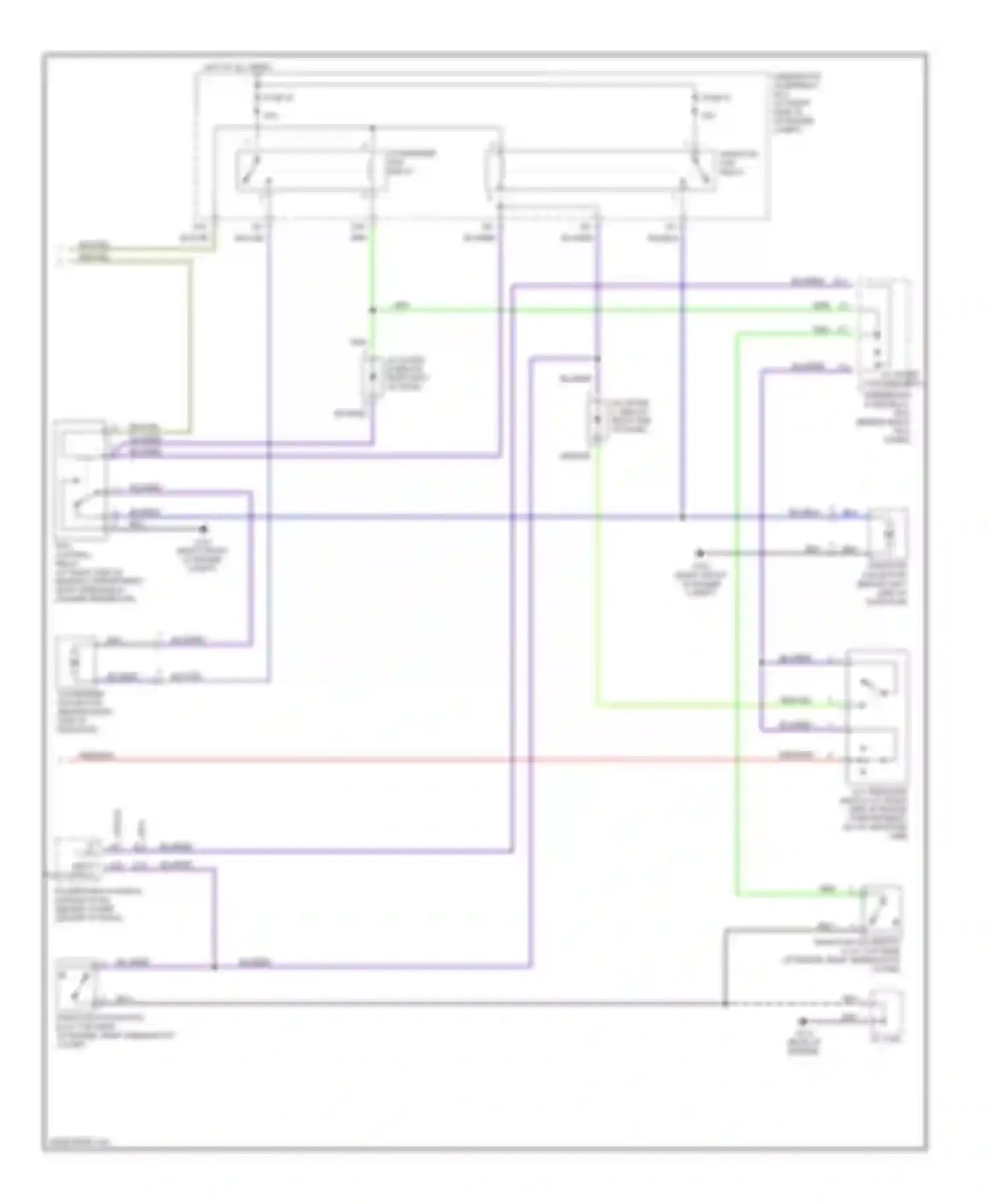 Odyssey Honda II (1999-2003): Automatic a/c circuit, without navigation (2 of 2)