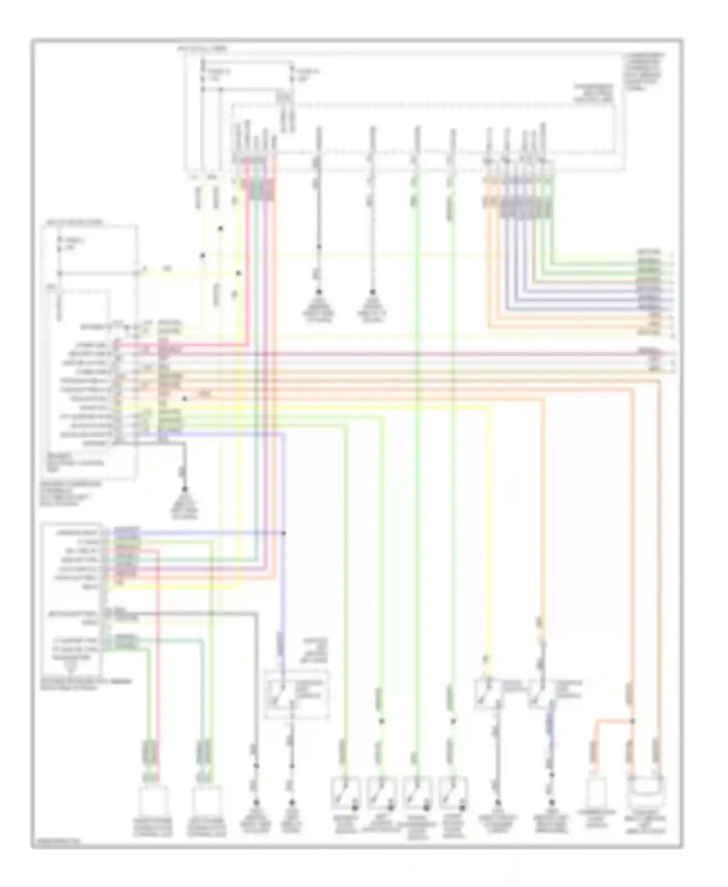 Odyssey Honda II (1999-2003): Anti-theft circuit, ex (1 of 3)